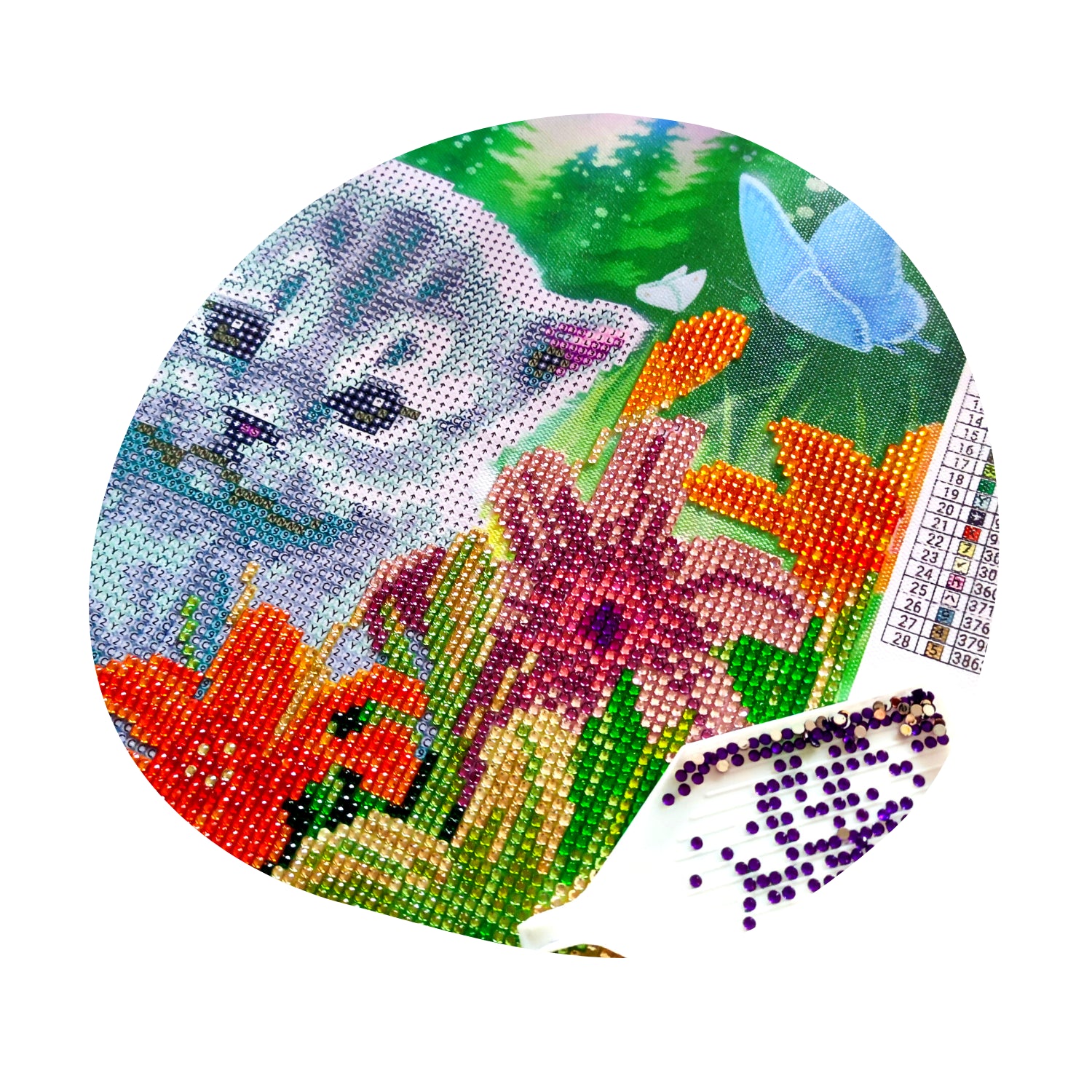 Sweet Cats Mini Diamond Painting Motiv von Picmondoo