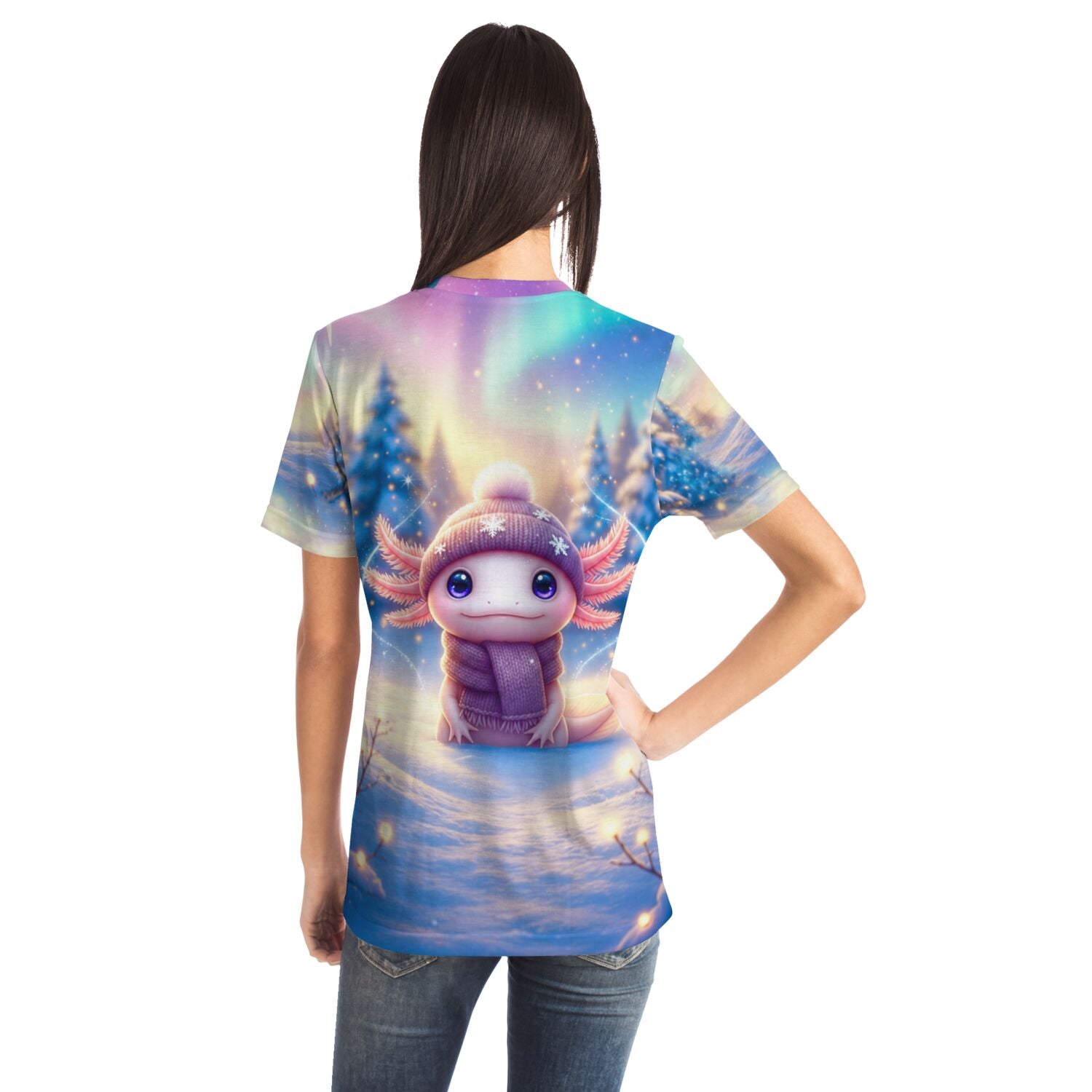 Dreamer T-Shirt - Axolotl im Urlaub