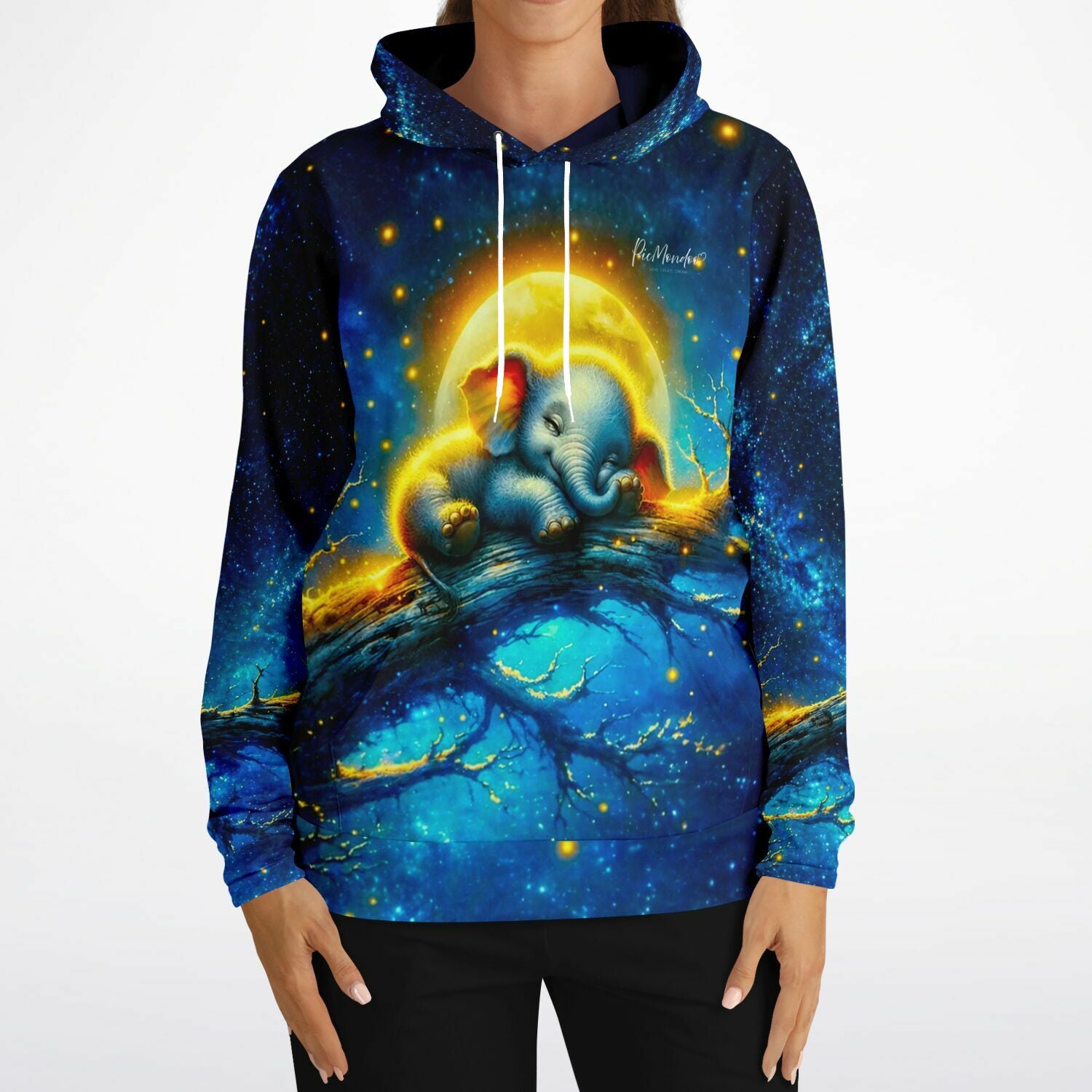Dreamer Hoodie - Mondschein Elefant