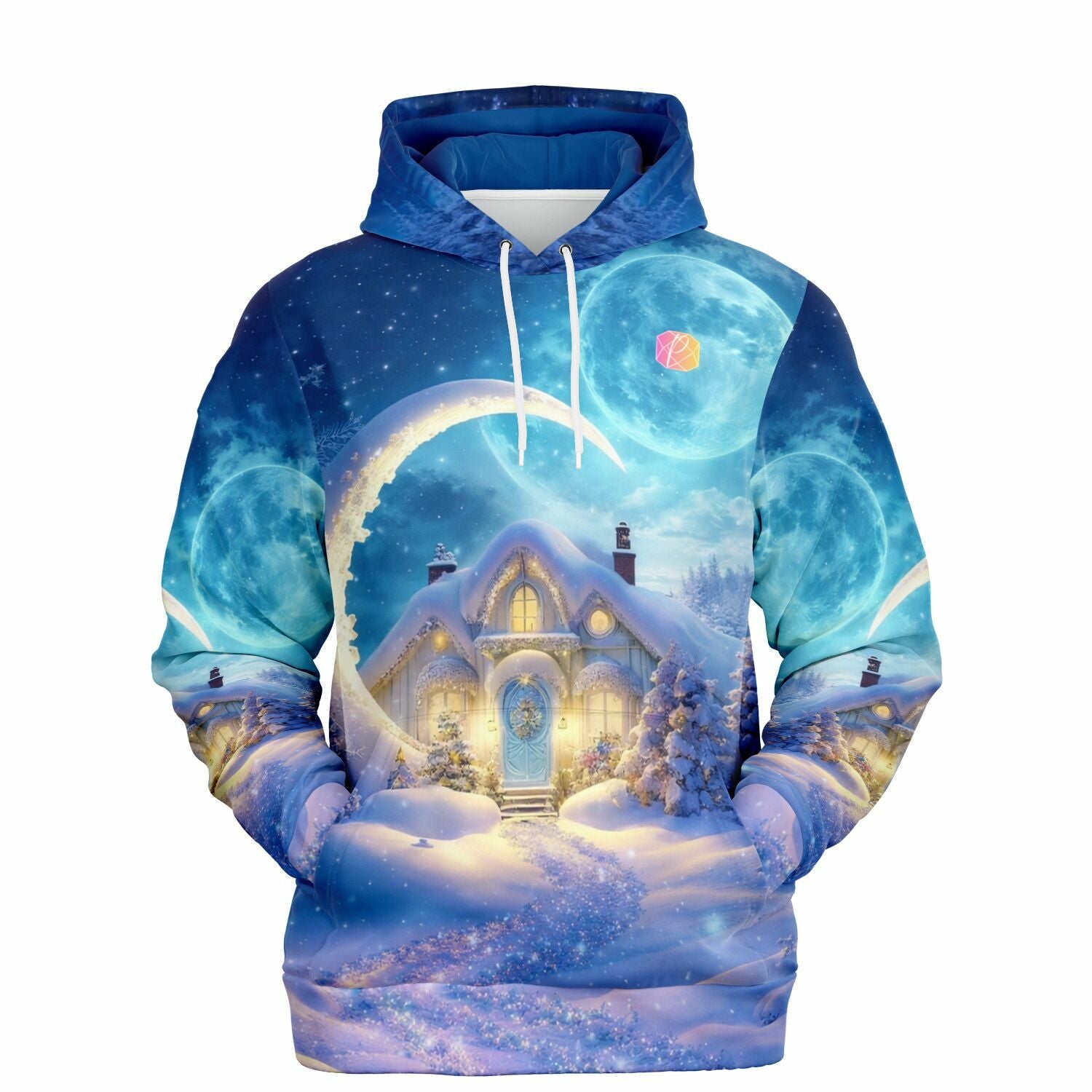 Dreamer Hoodie - Moon and Snow