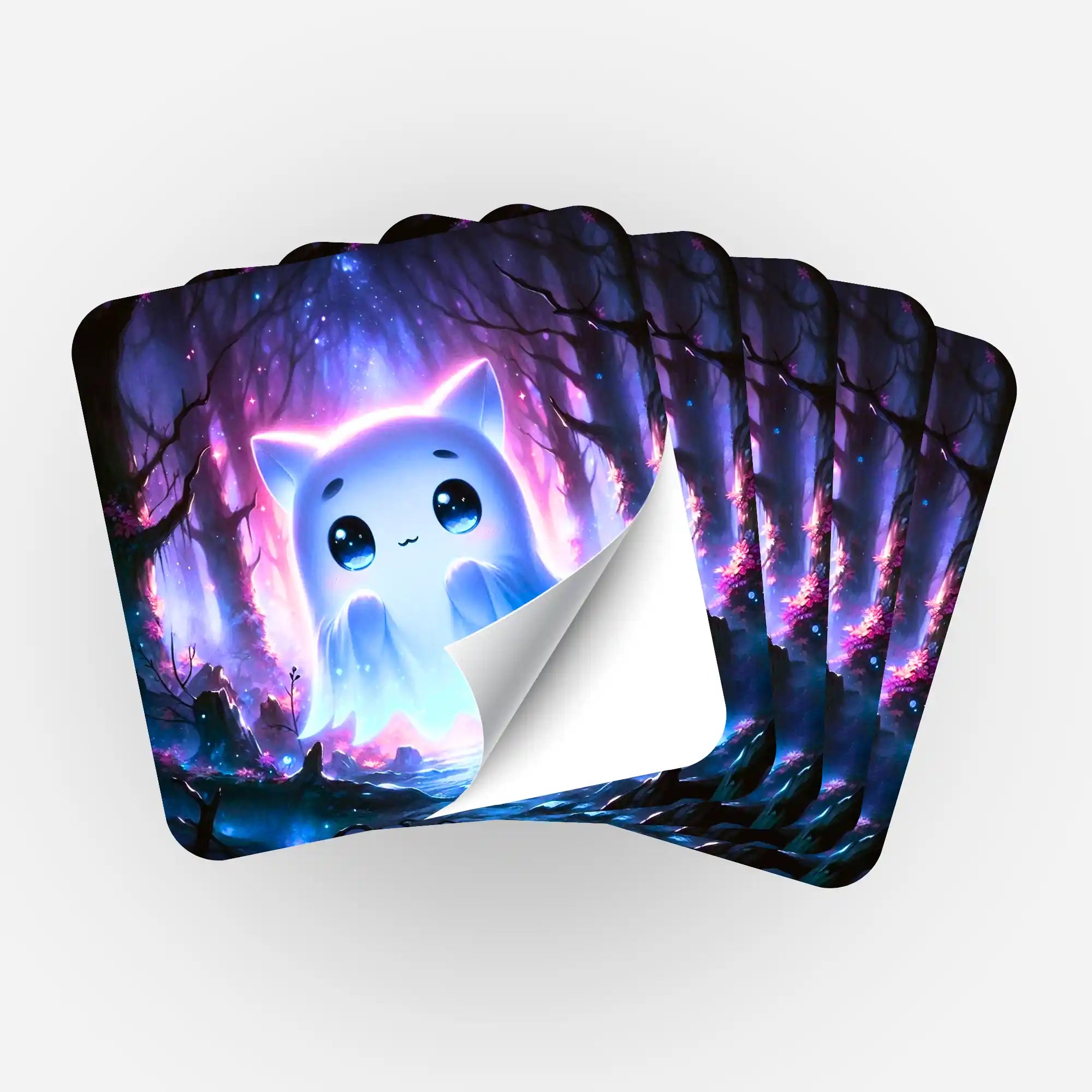 Glowy Sticker 5er-Set von Picmondoo ideal zur Organisation deiner Diamond Painting Zubehör- und Motivkollektion.