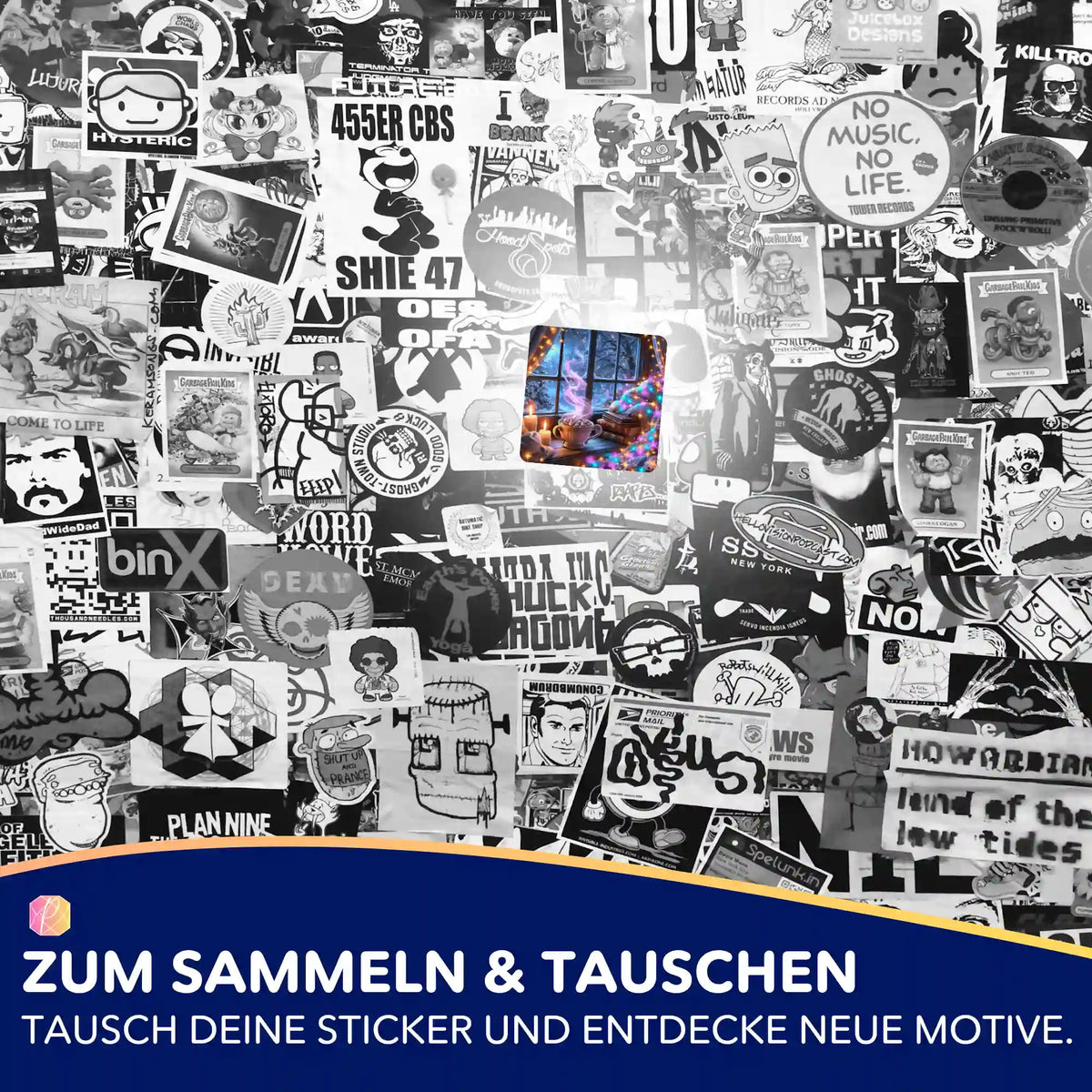 5er-Set Weihnachtszauber Aufkleber für Diamond Painting Organisation und kreative DIY-Dekoration