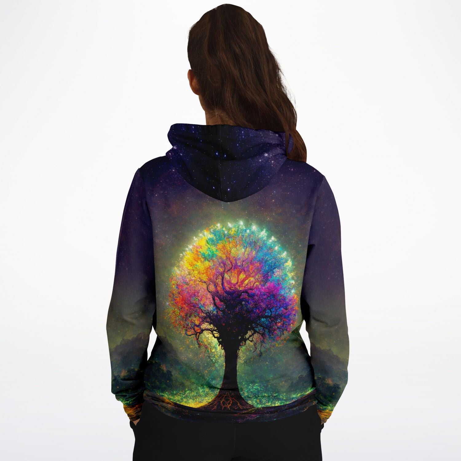 Dreamer Hoodie - Multi Special - Colorful lightning Tree