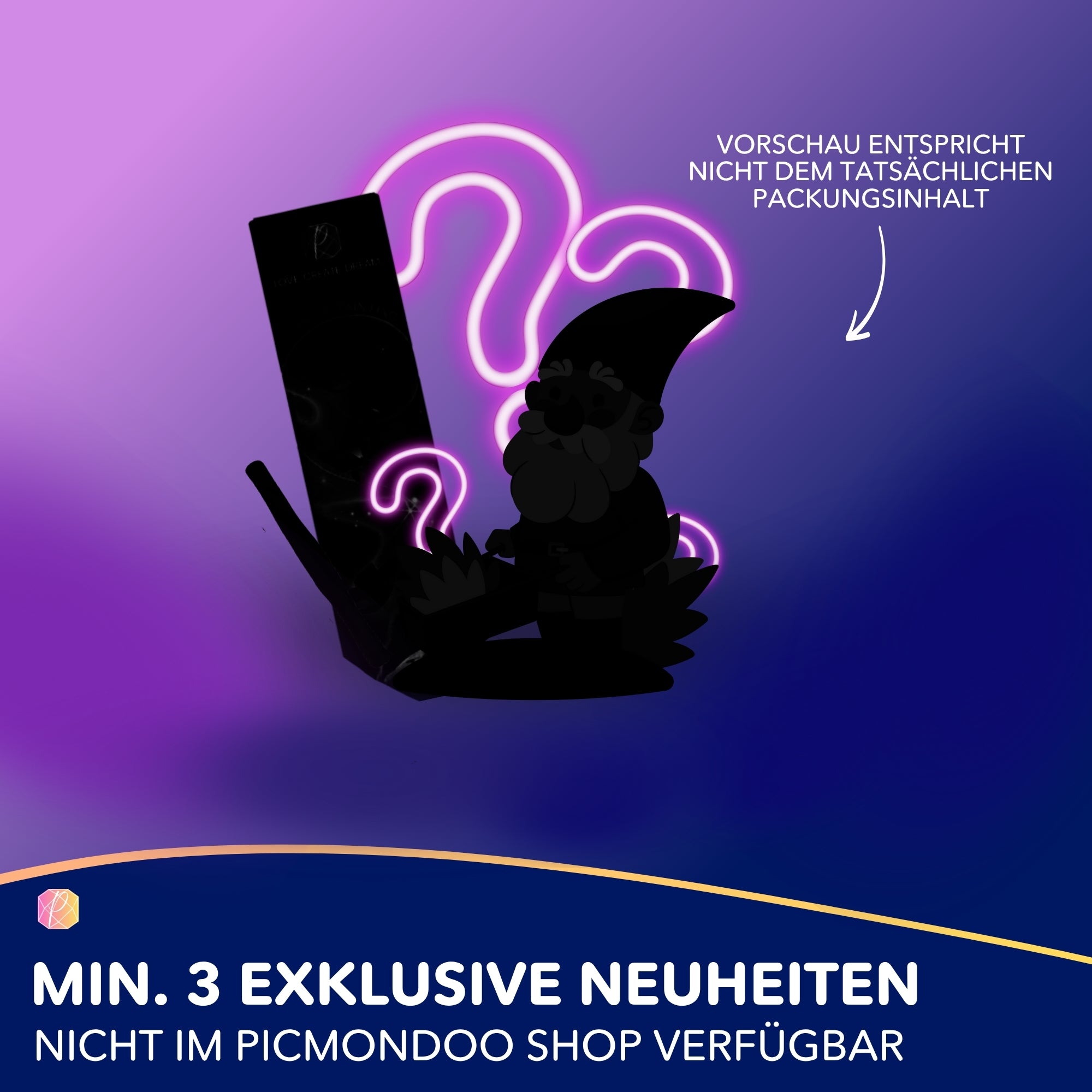Diamond Painting Mystery-Box "Zwerge" (#1)