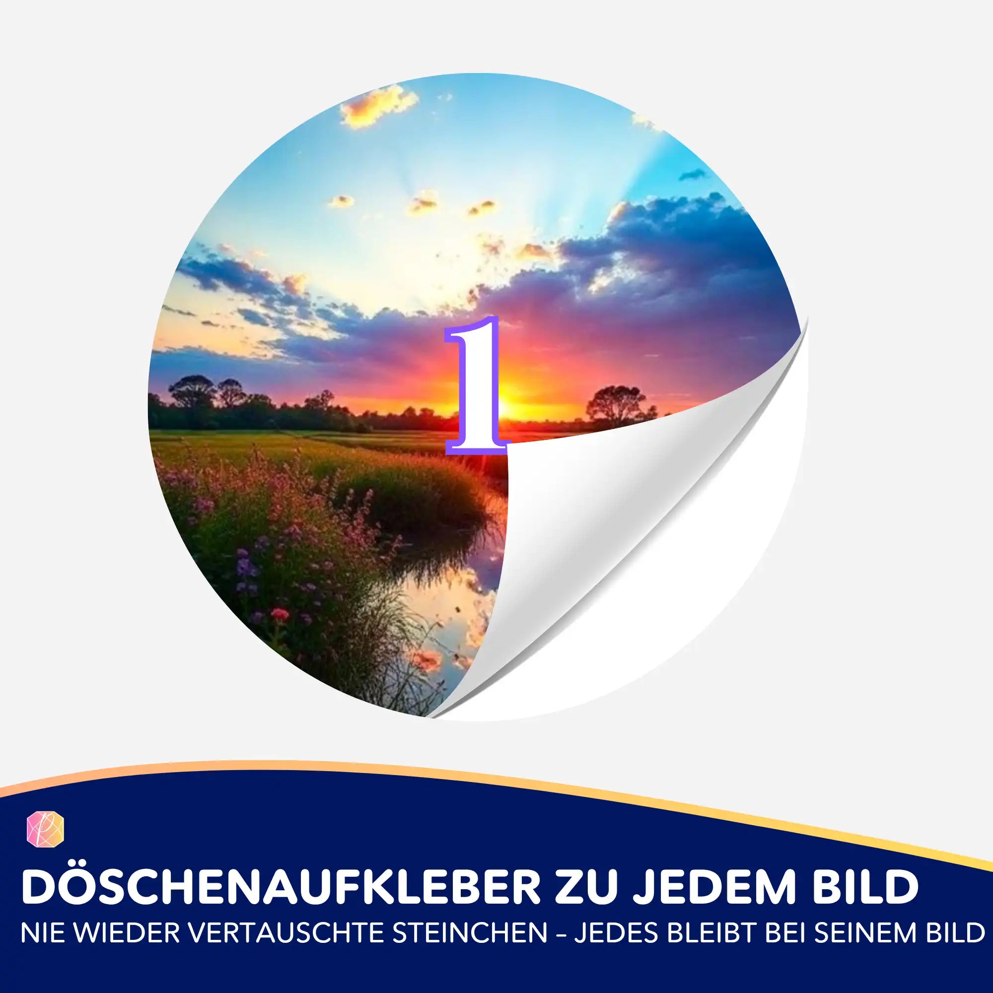 Döschenaufkleber - Morgenrot