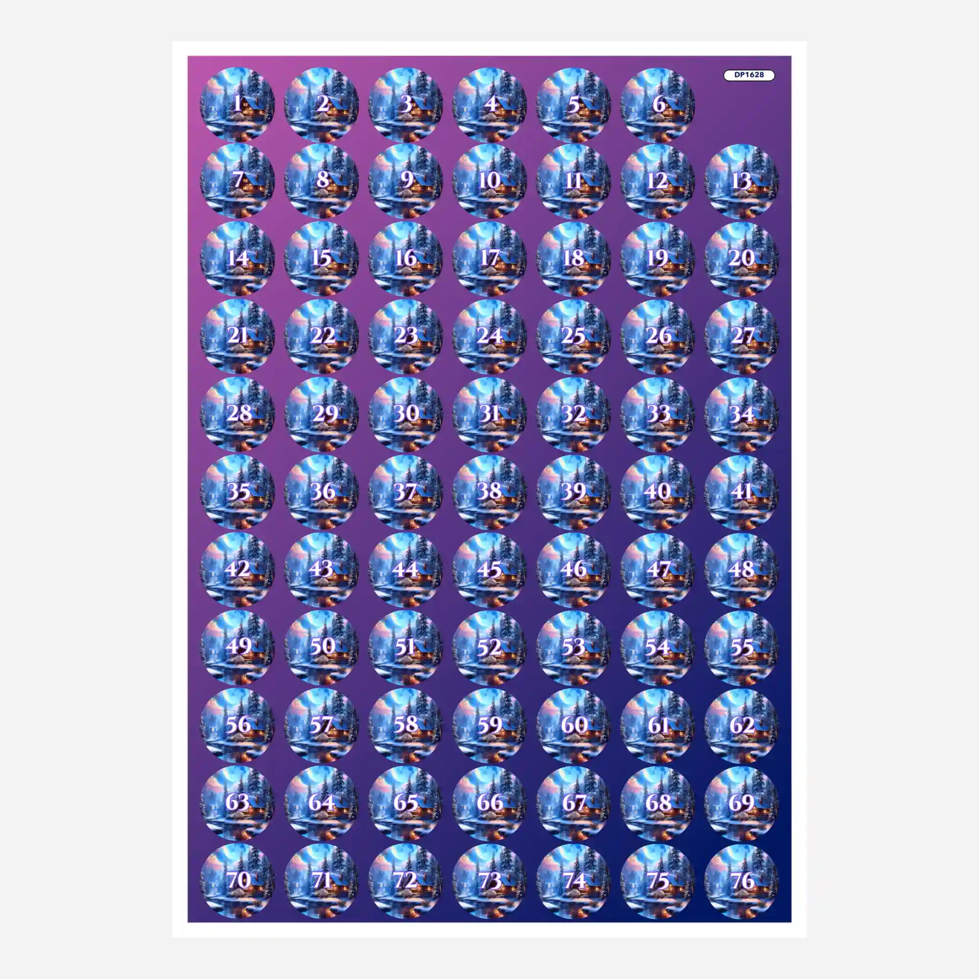 Döschenaufkleber - Zuflucht im Silberlicht "Limited Edition"