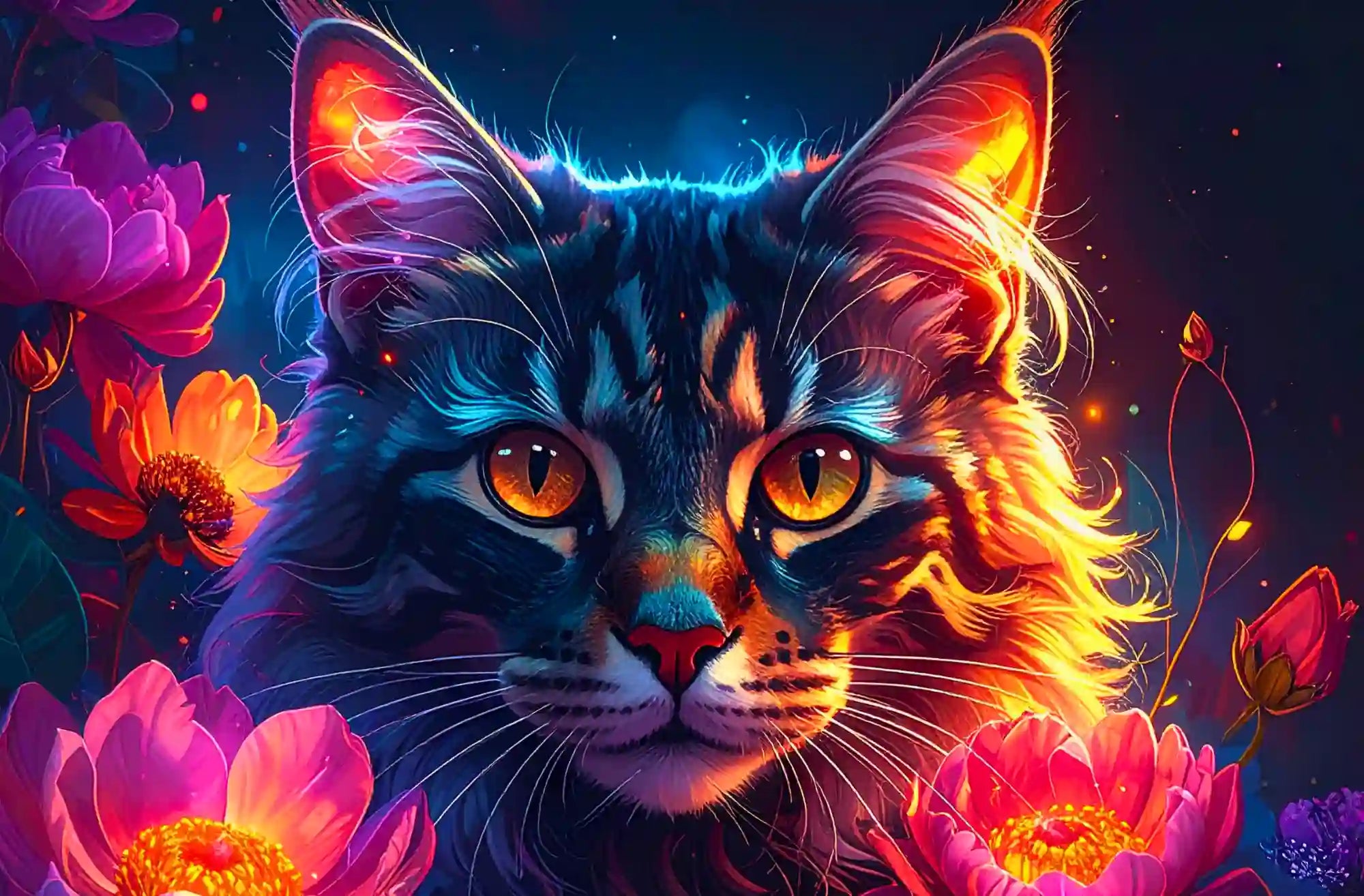 Diamond Painting - Hüterin der Nachtblüten "Limited Edition"