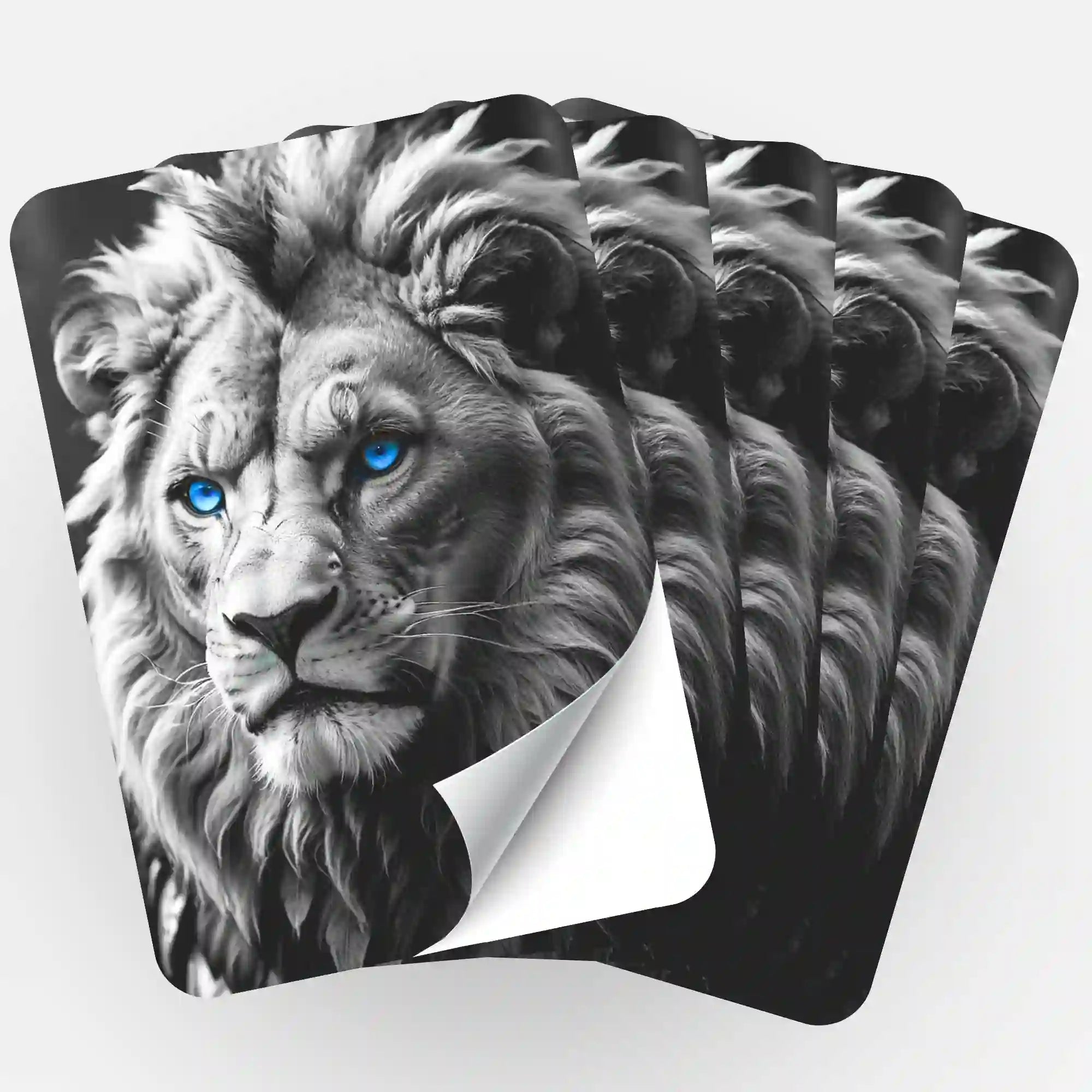 Aufkleber 5er-Set - Leo Löwe