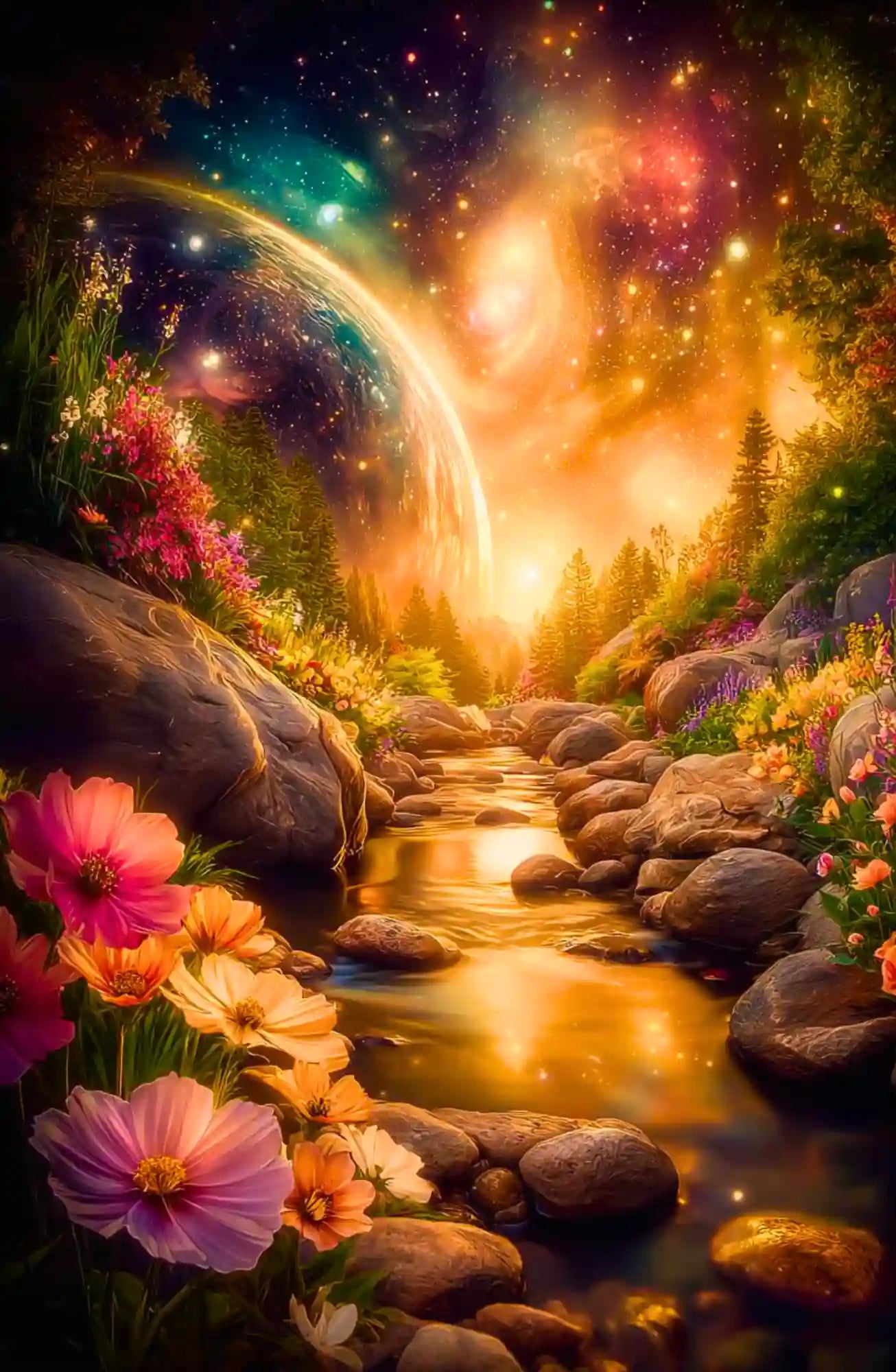 Diamond Painting - Wo das Licht den Weg kennt "Limited Edition"
