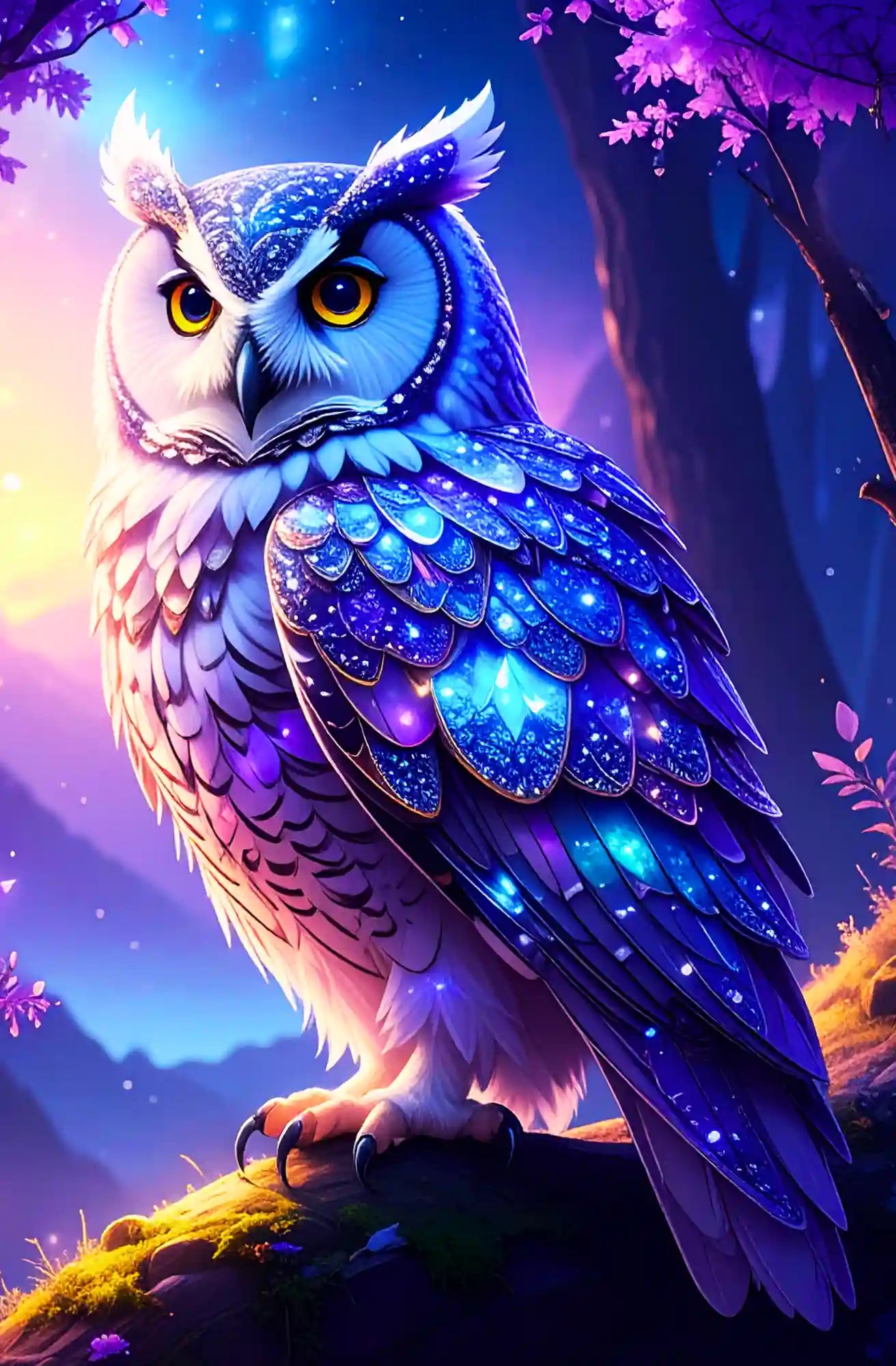 Diamond Painting - Hüterin der Dämmerung