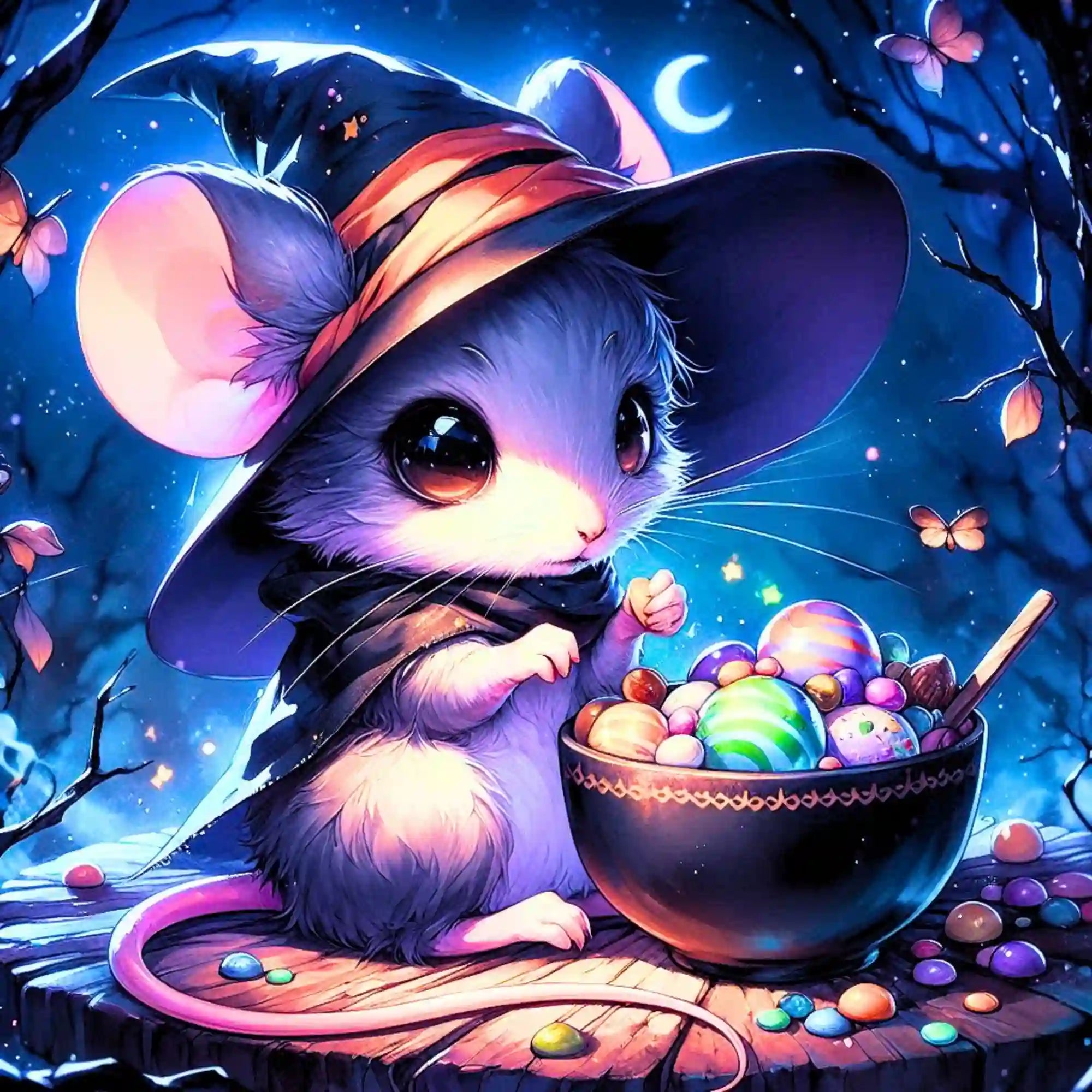 Diamond Painting - Mondflausch