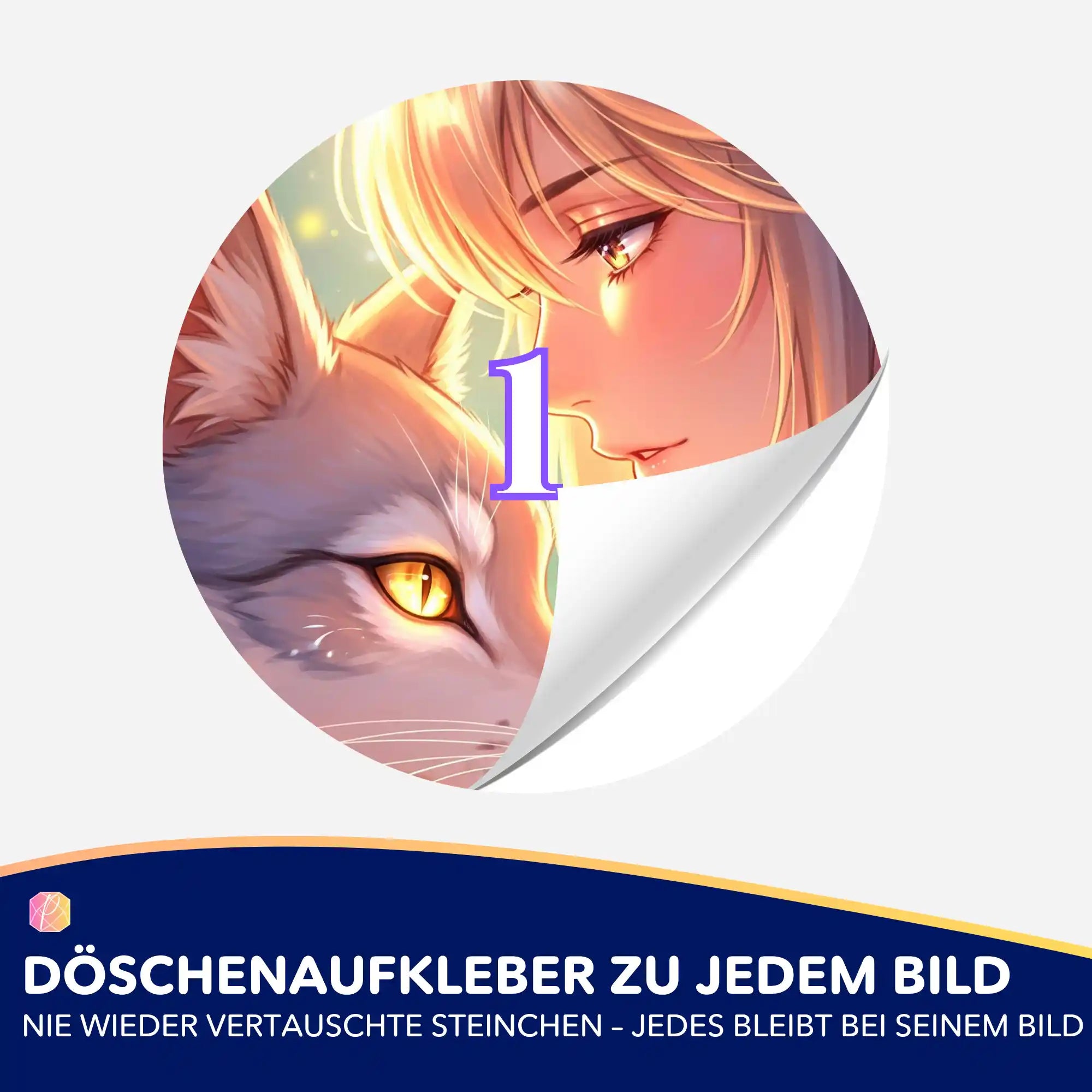 Döschenaufkleber - Bedingungsloses Vertrauen