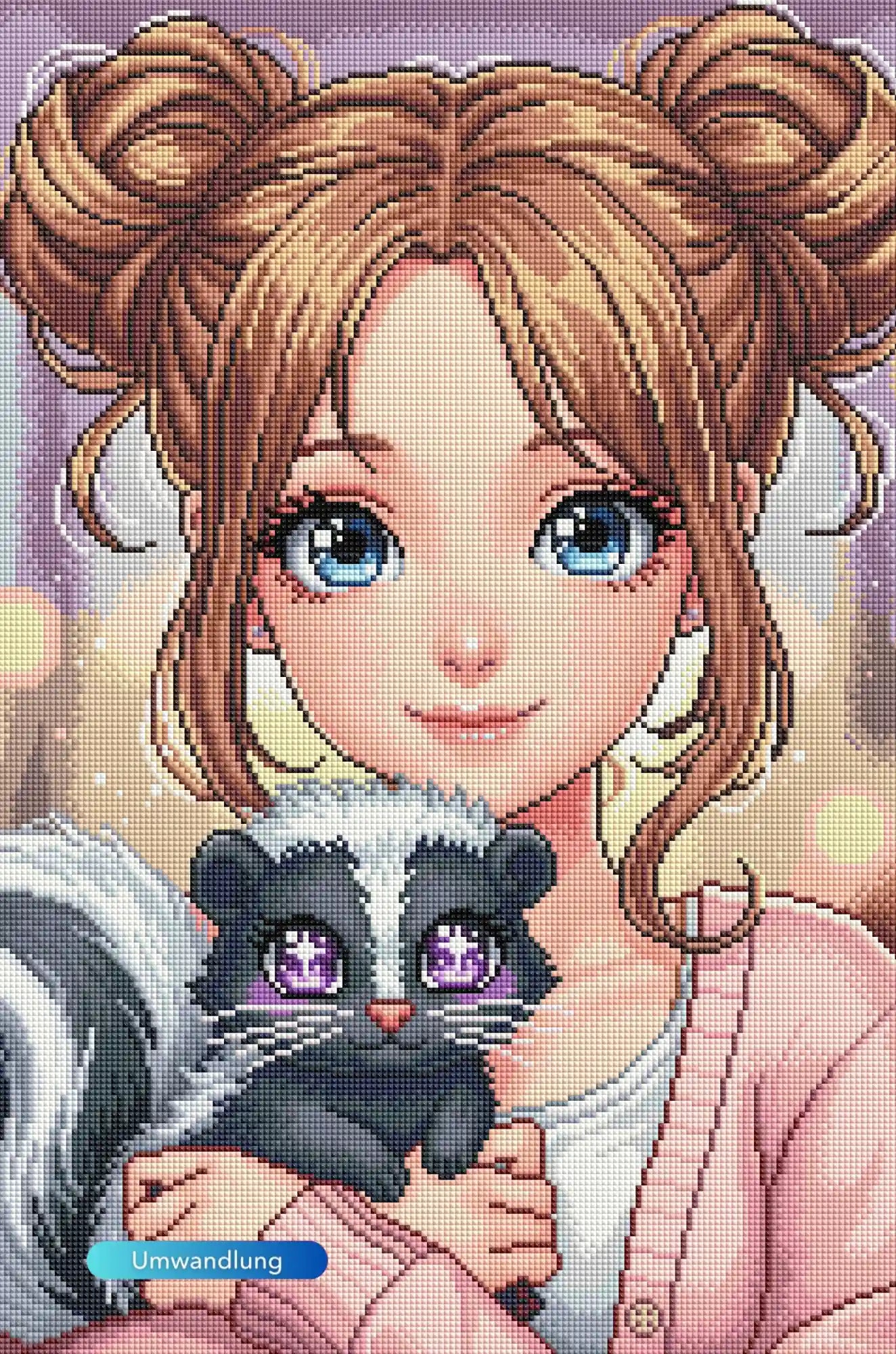 Diamond Painting - Yuna & Puki