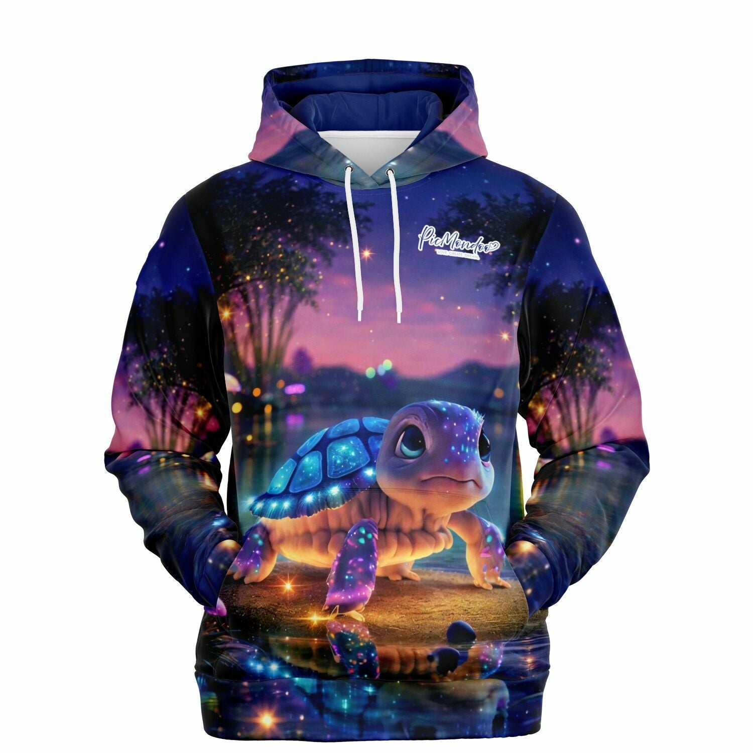 Dreamer Hoodie - Leuchtbild Special - Sparkling Turtle