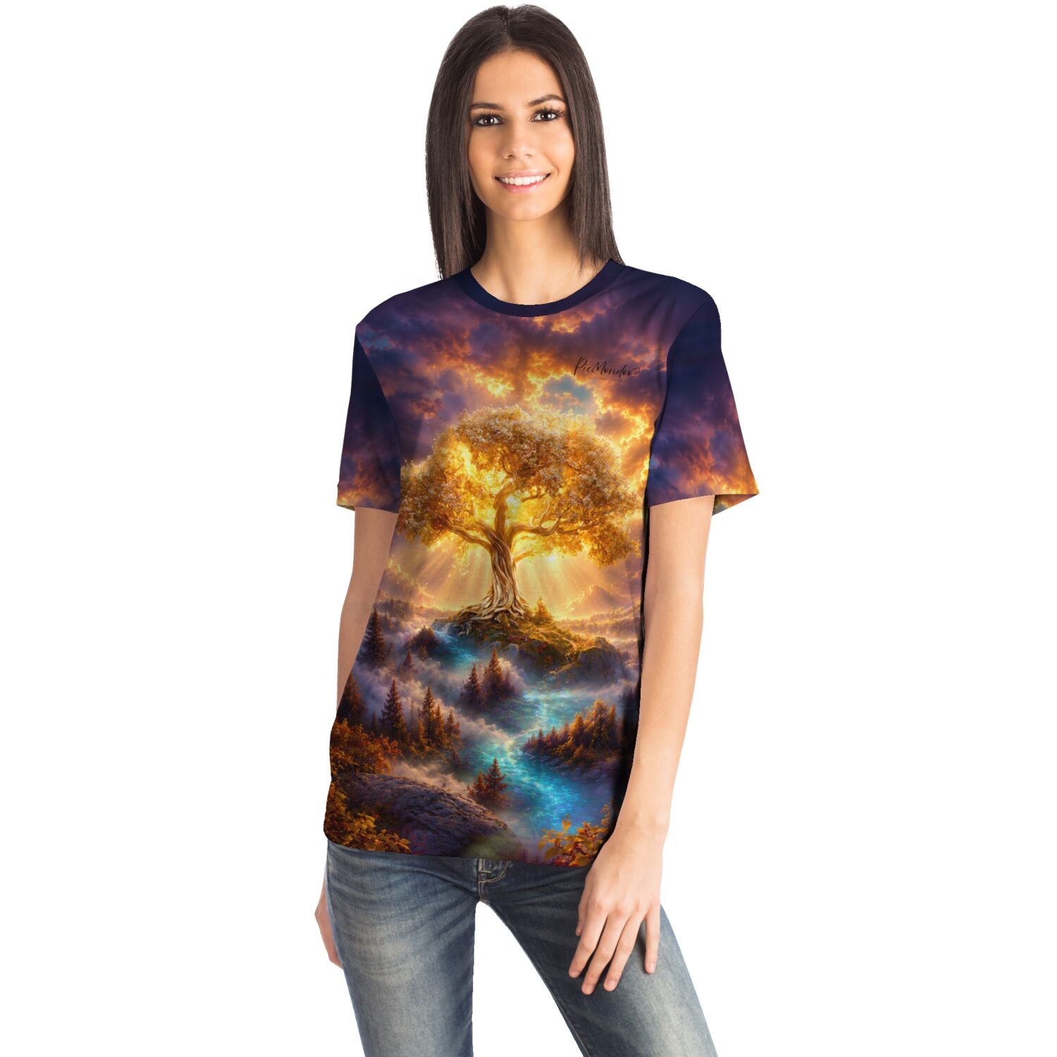 Dreamer T-Shirt - Der goldene Weltenbaum