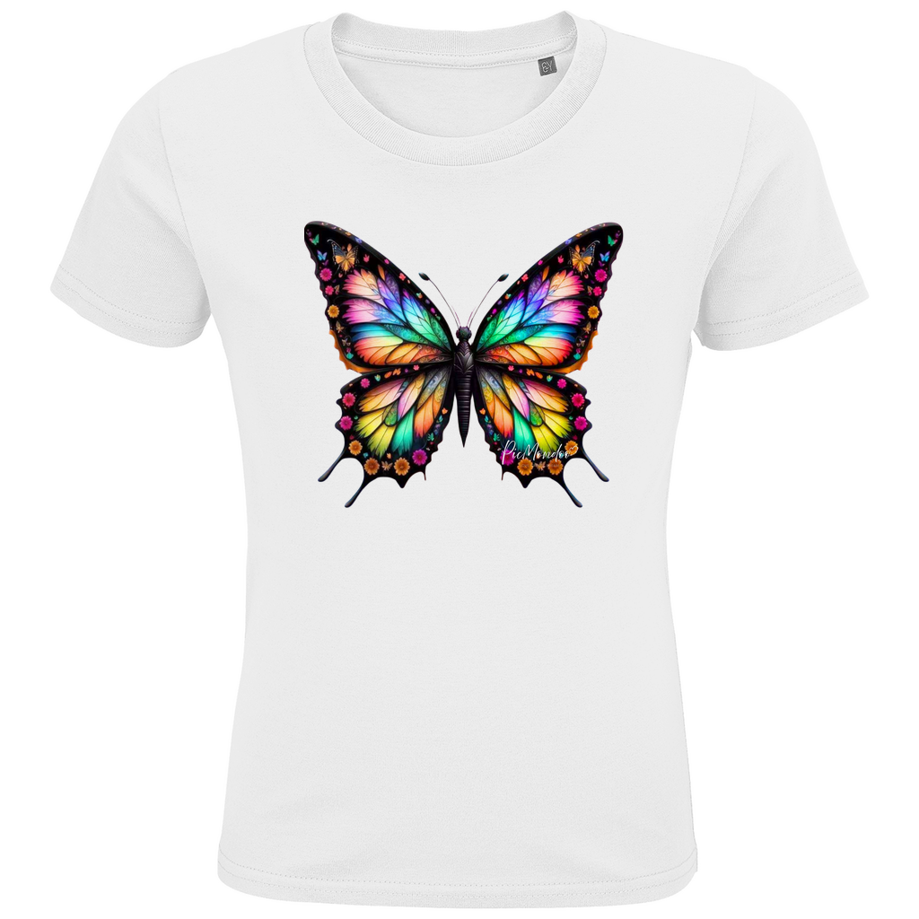 Kids T-Shirt Schmetterlingsfarben