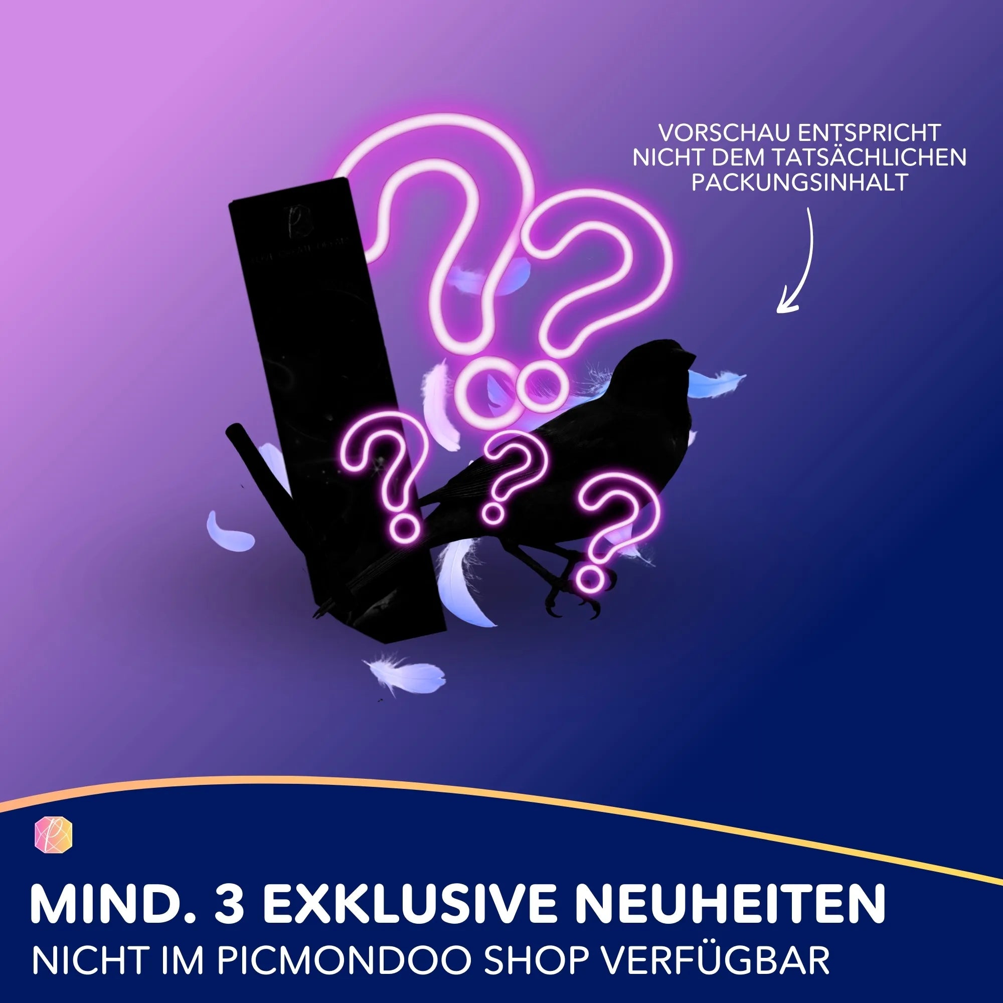 Diamond Painting Mystery-Box "Vögel" (#1)