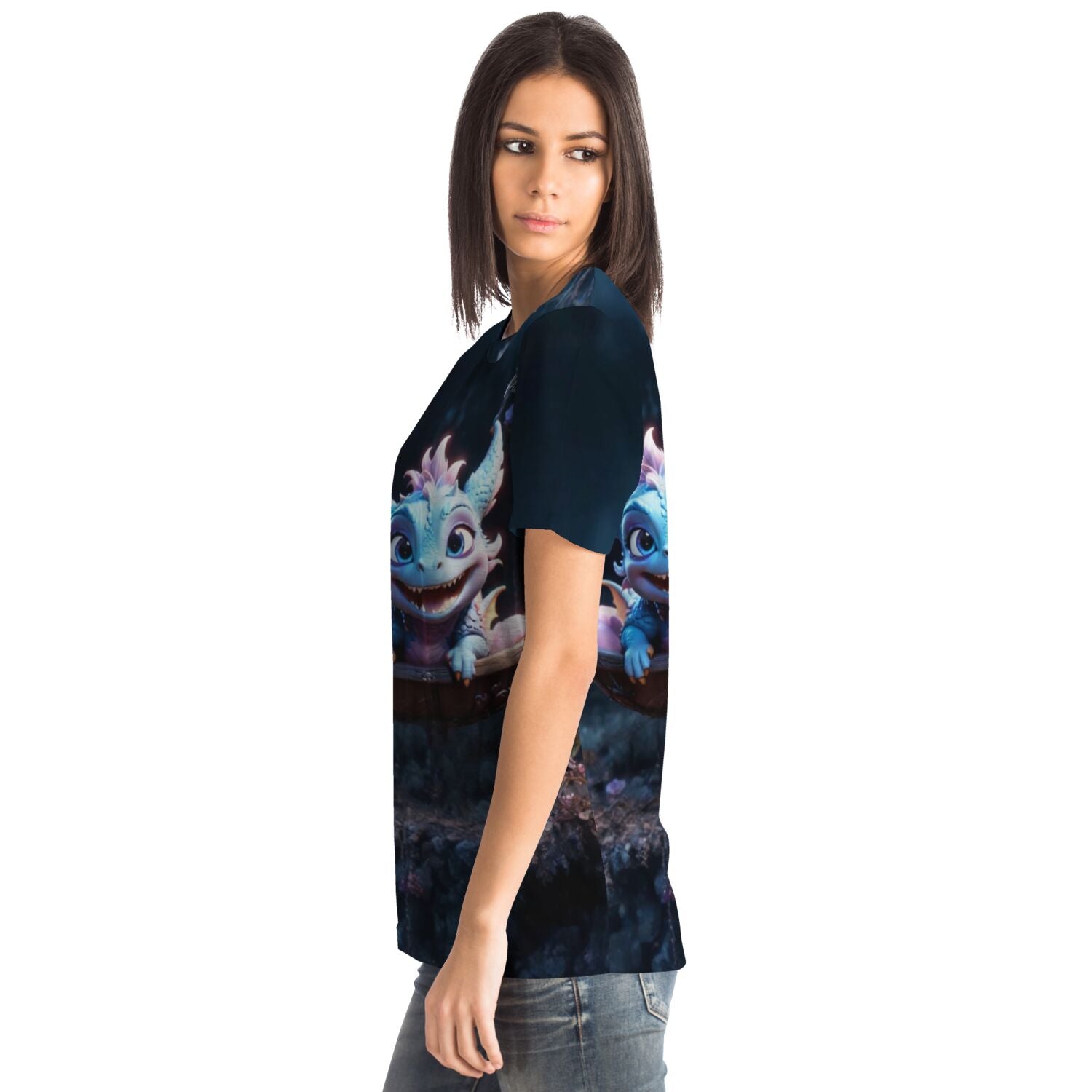 Dreamer T-Shirt - Blue Flatter Dragon