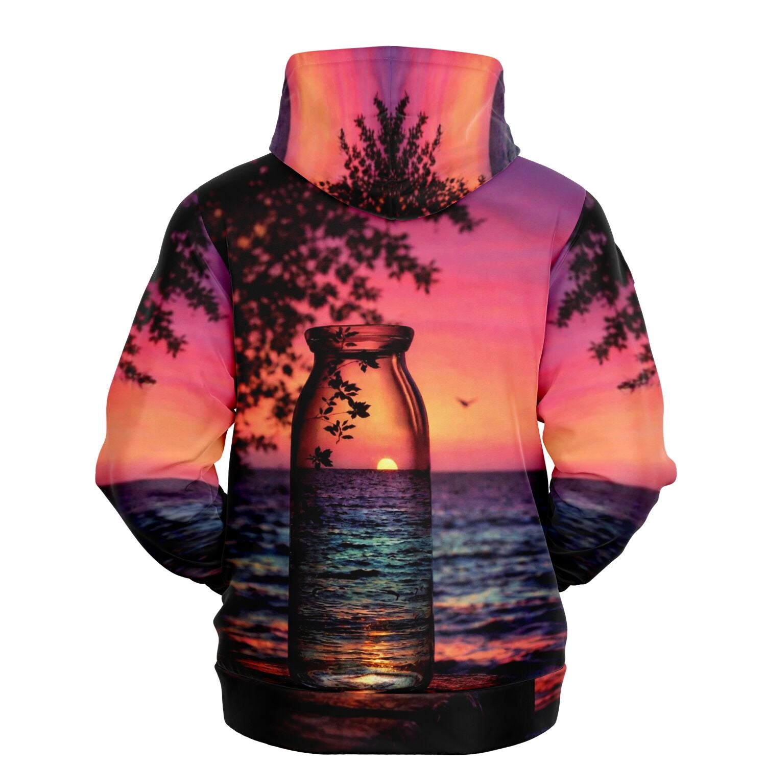 Dreamer Hoodie - Roter Sonnenuntergang