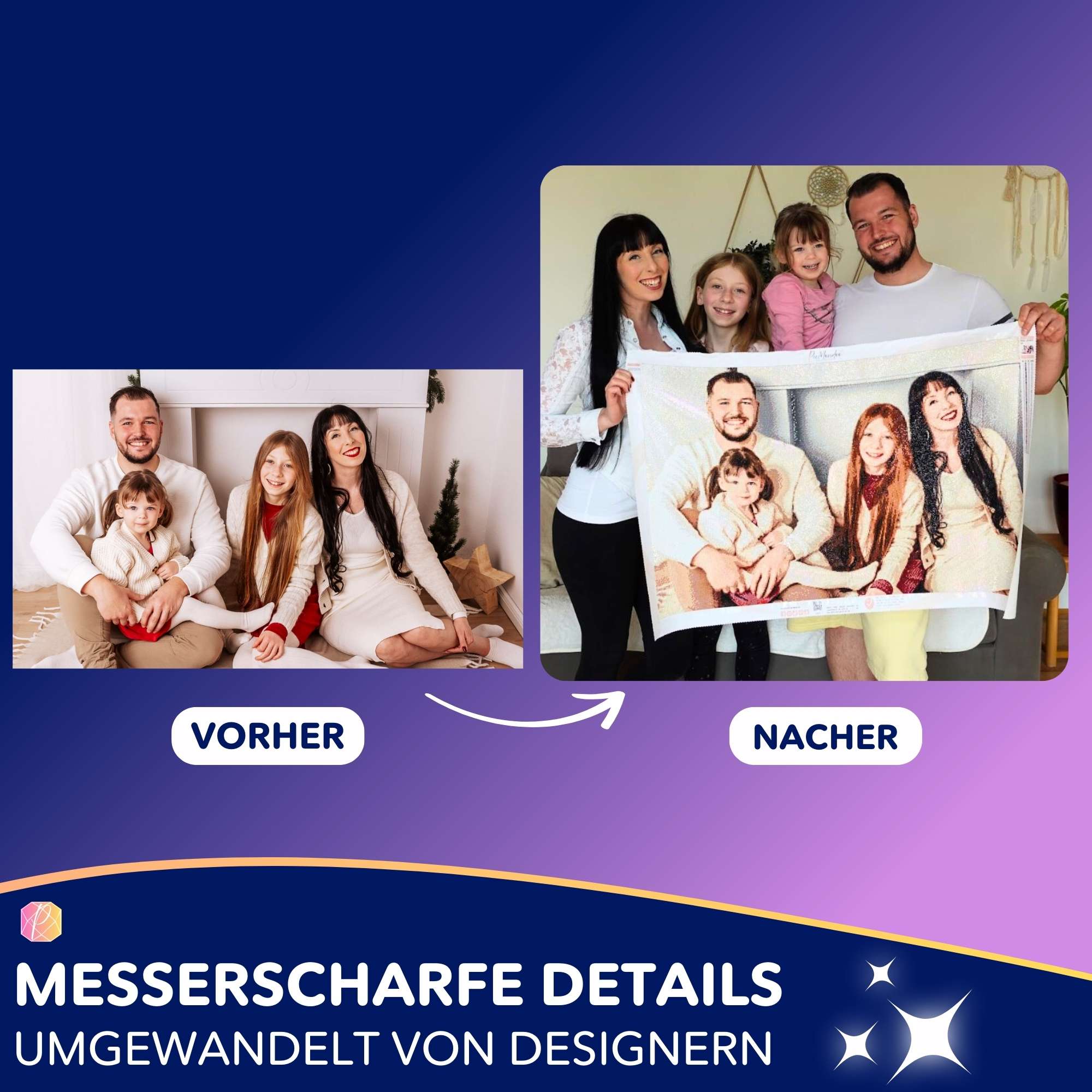 diamond painting eigenes bild von picmondoo