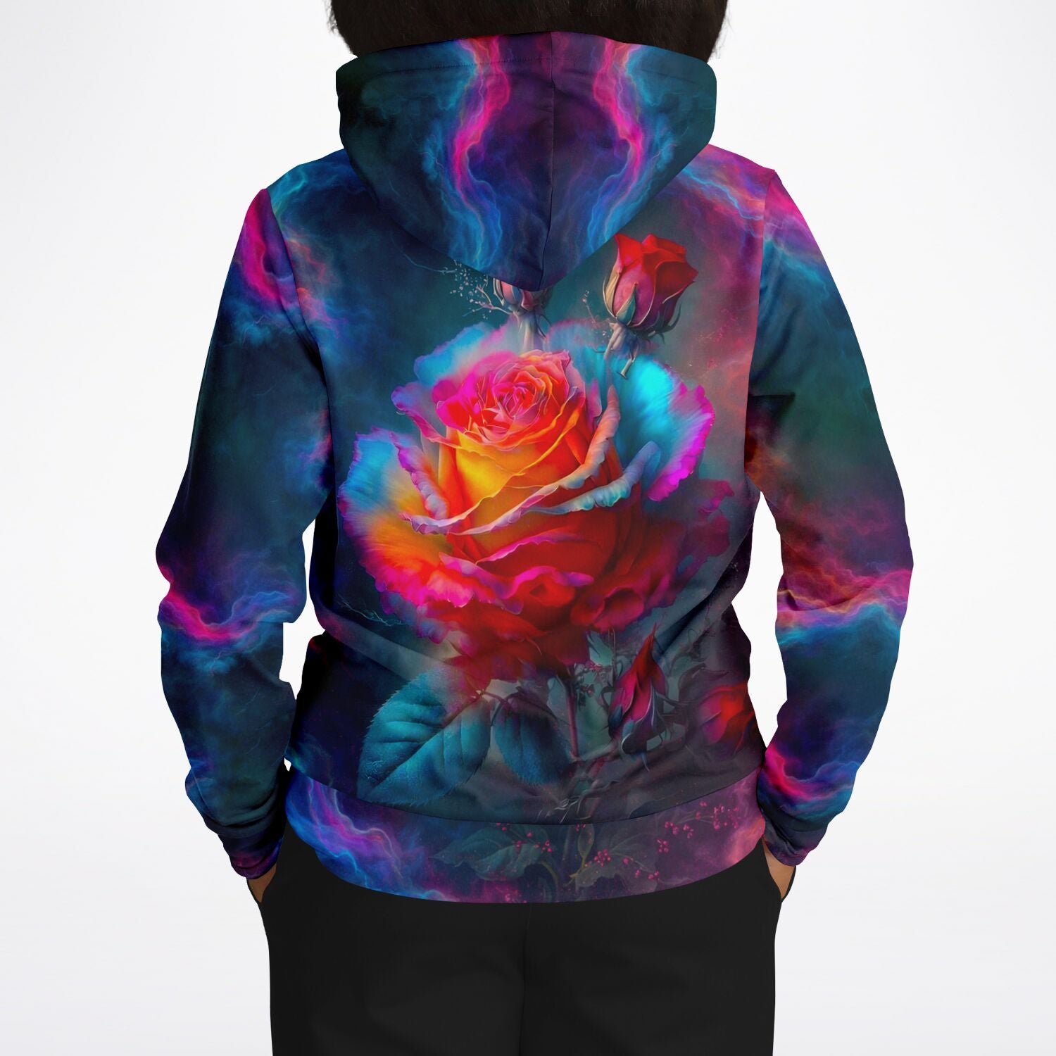 Dreamer Hoodie - Zarte Rosenblüte