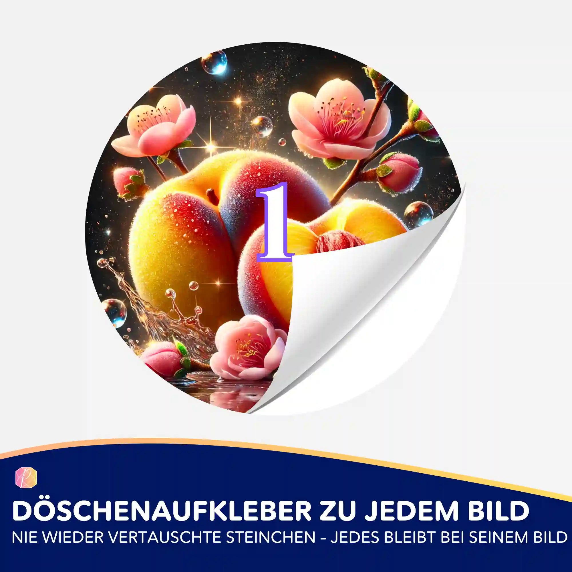 Döschenaufkleber - Süße Fülle