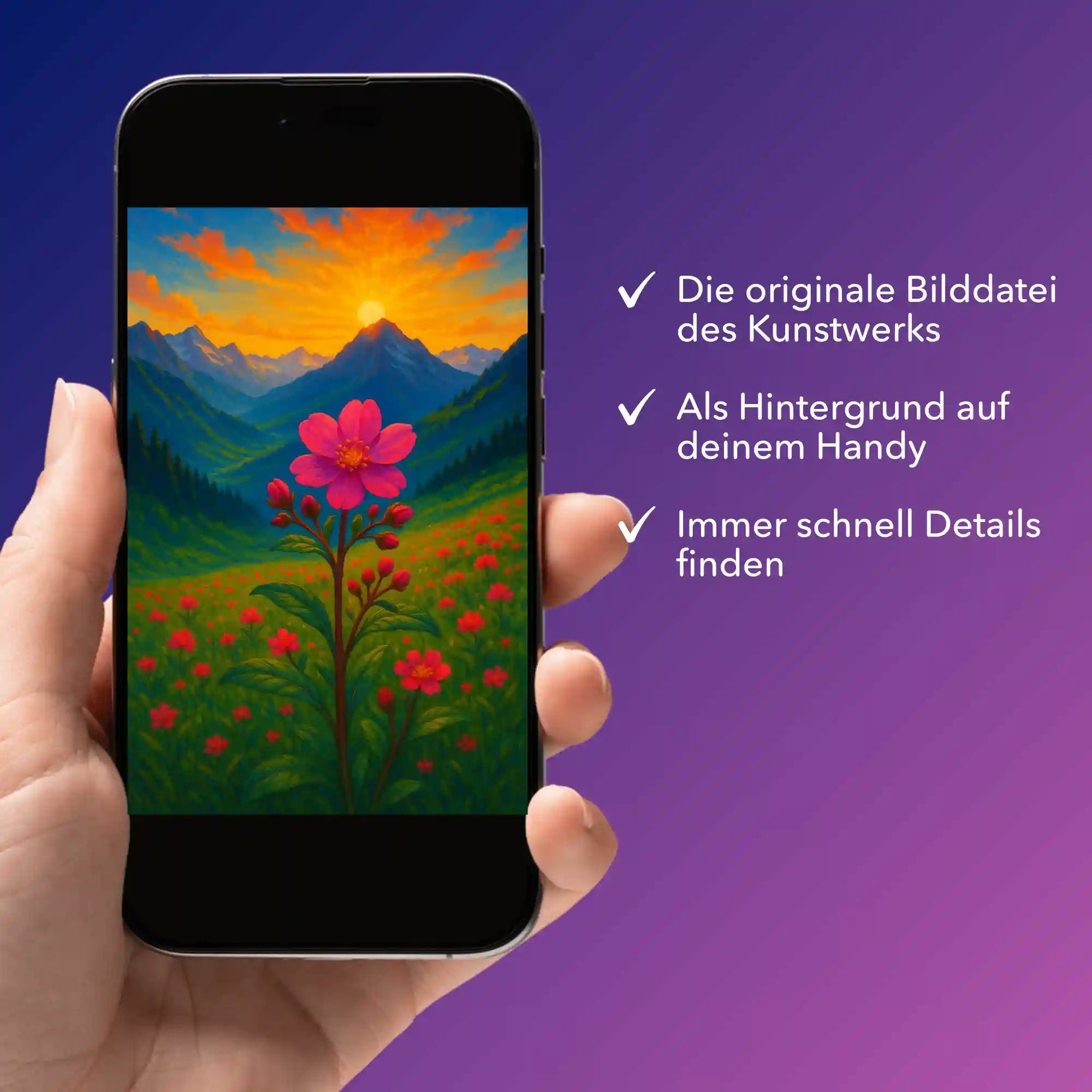 Digitale Bildmappe - Jennifer Special - Gebirgsblume