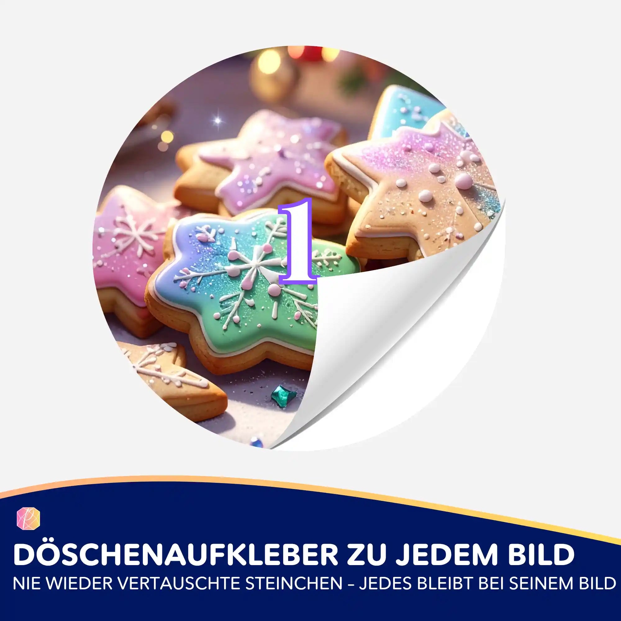Döschenaufkleber - Sweety Cakes