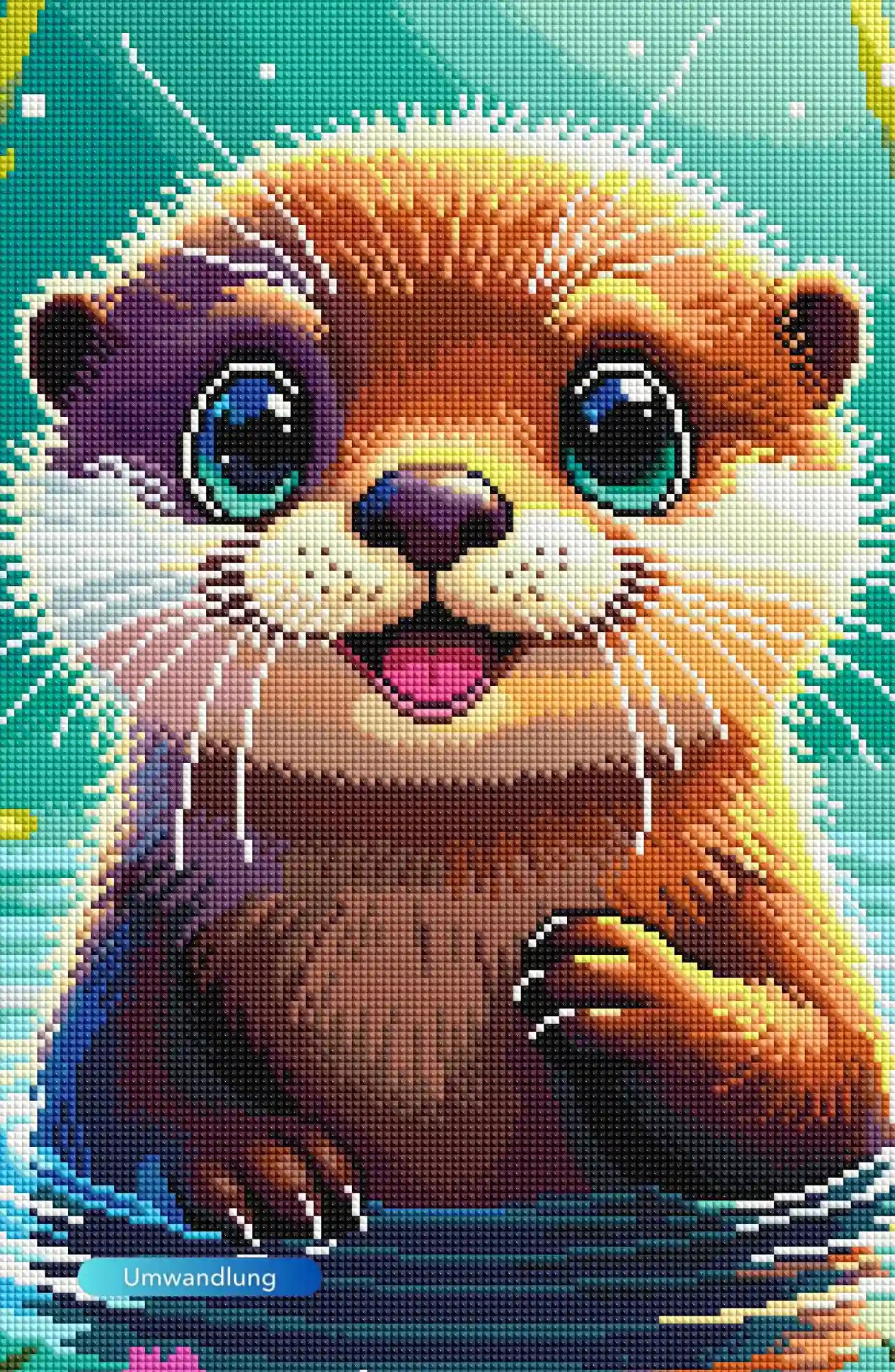 Diamond Painting - Hallo, Welt!