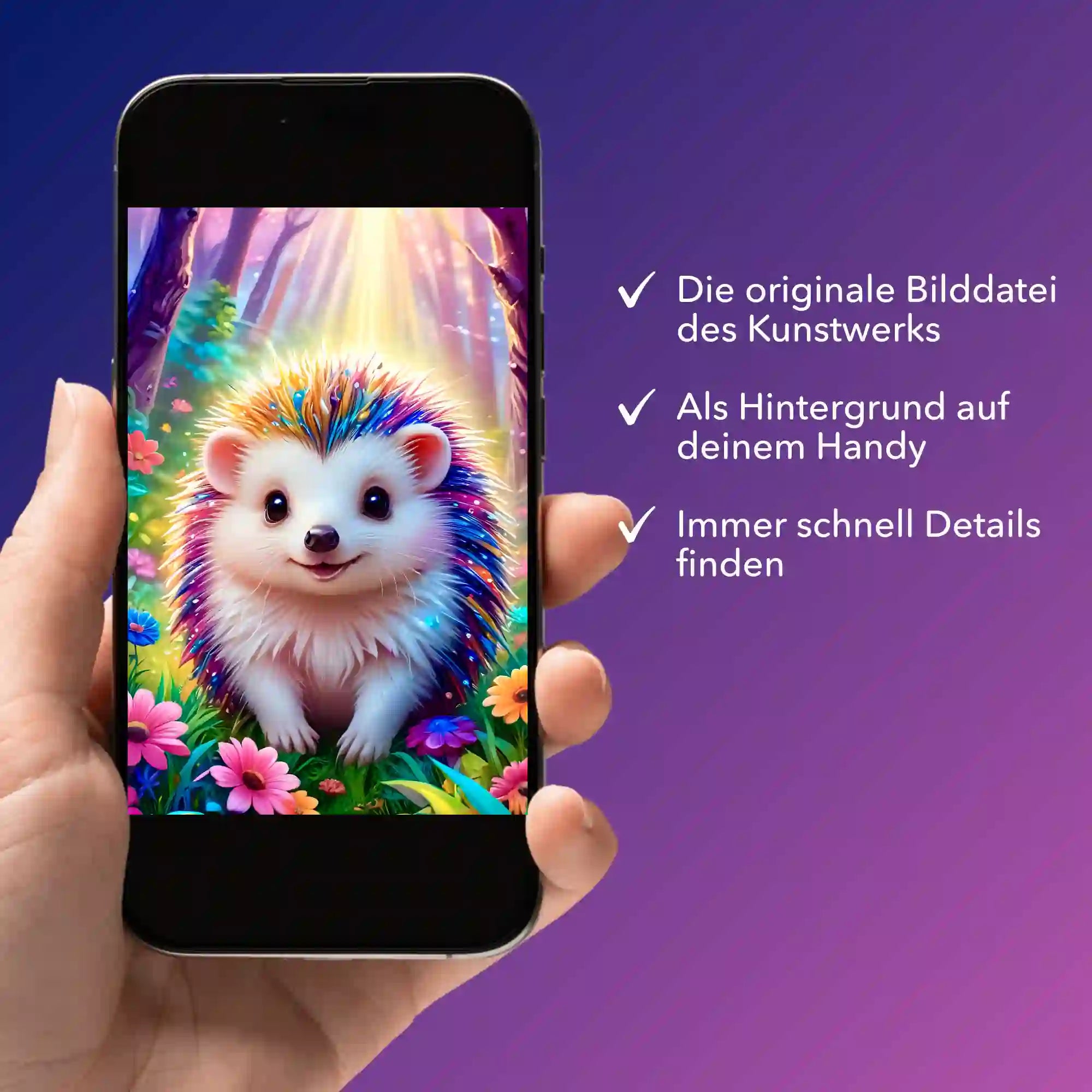 Digitale Bildmappe - Fairydust Special - Igel Stups