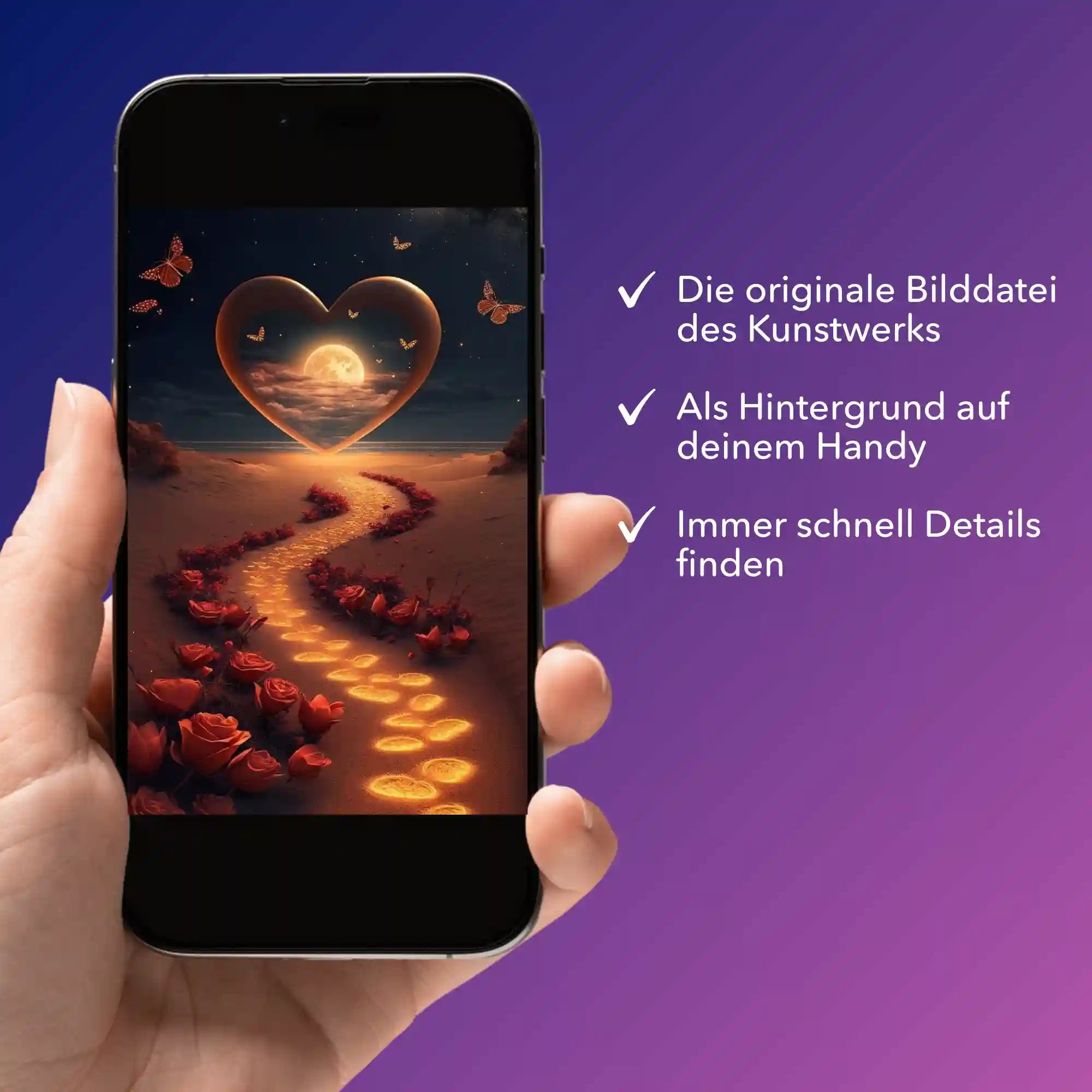 Digitale Bildmappe - Weg der Liebe