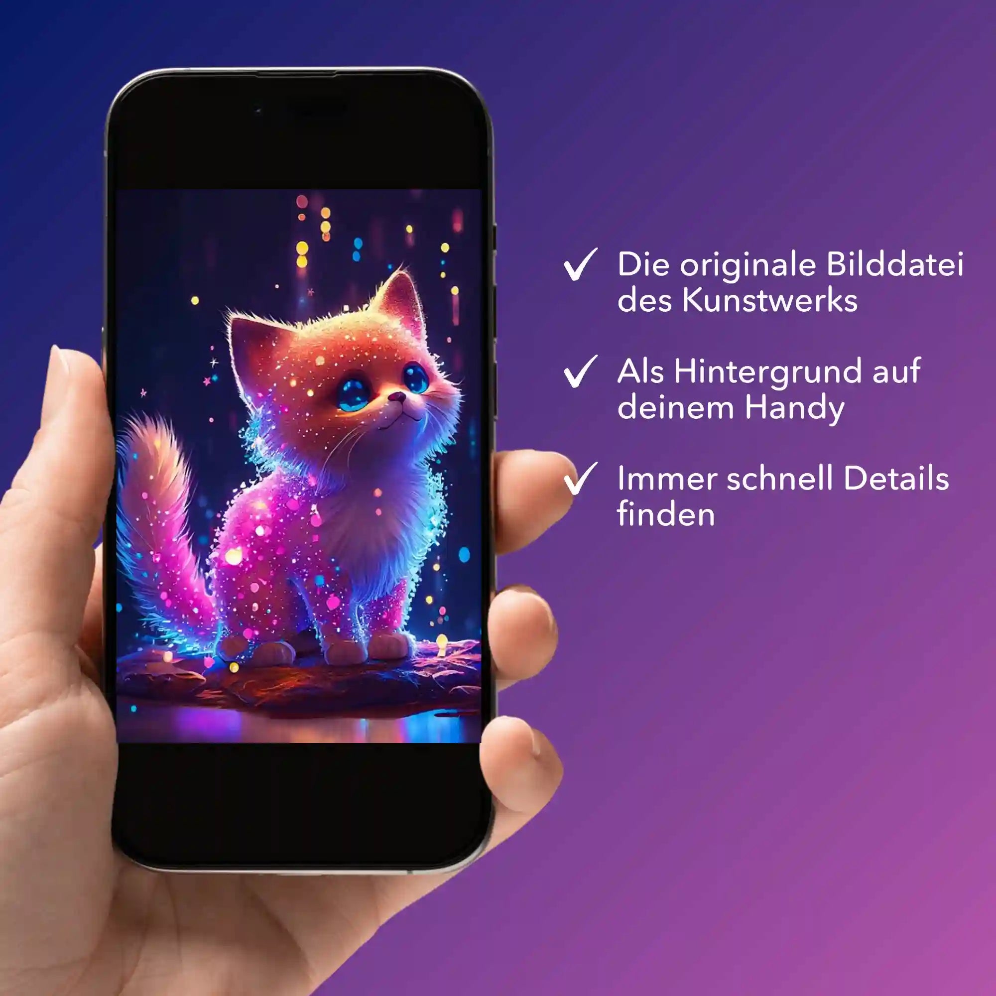 Digitale Bildmappe - Zuckerkätzchen