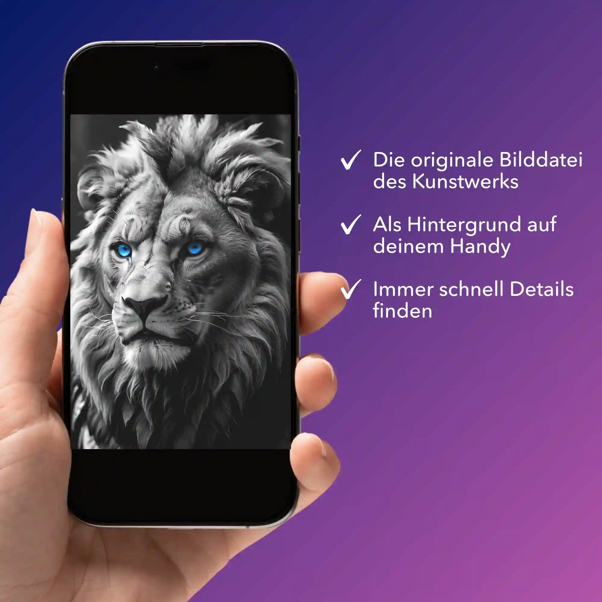 Digitale Bildmappe - Leo Löwe