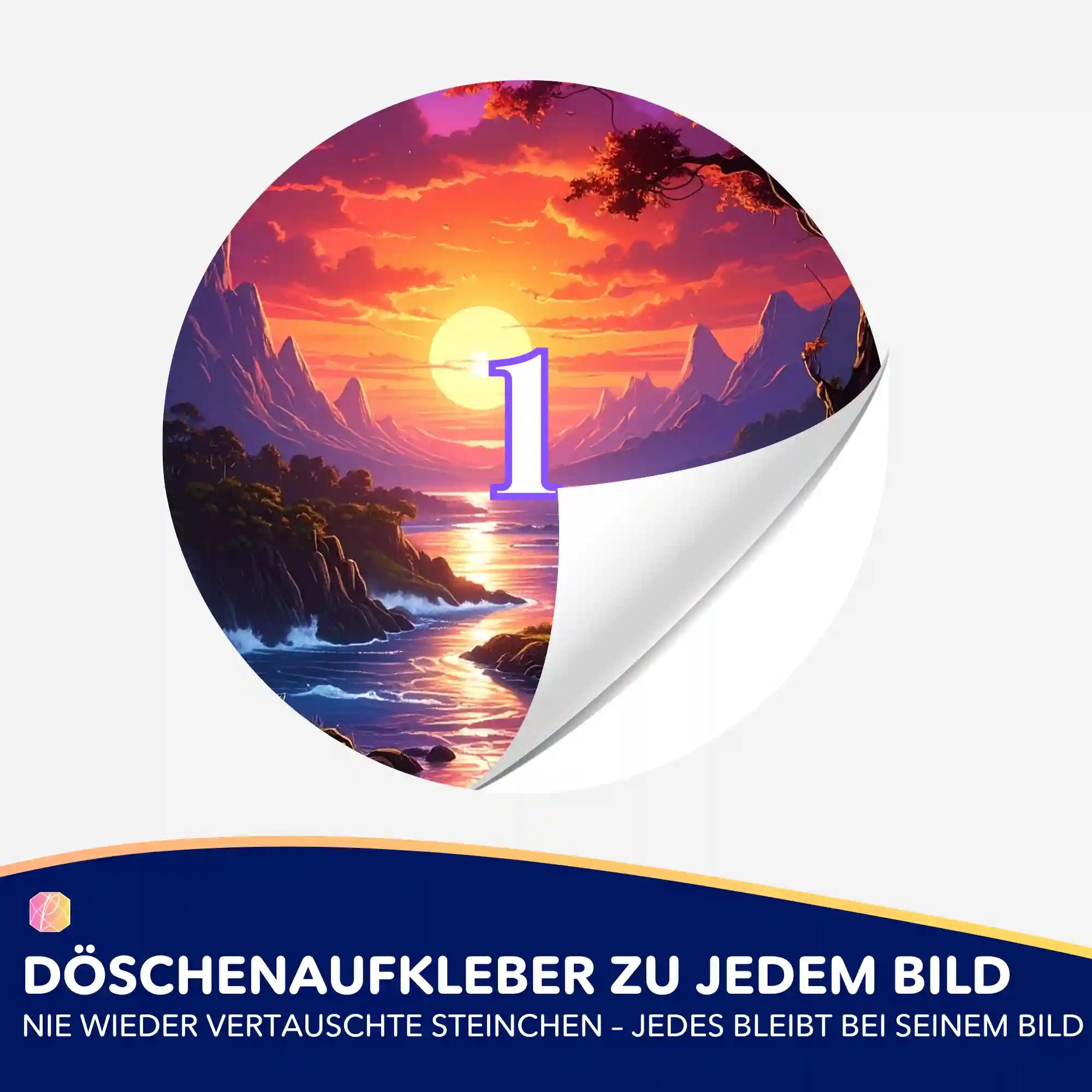 Döschenaufkleber - Melodie des Lichts "Limited Edition"