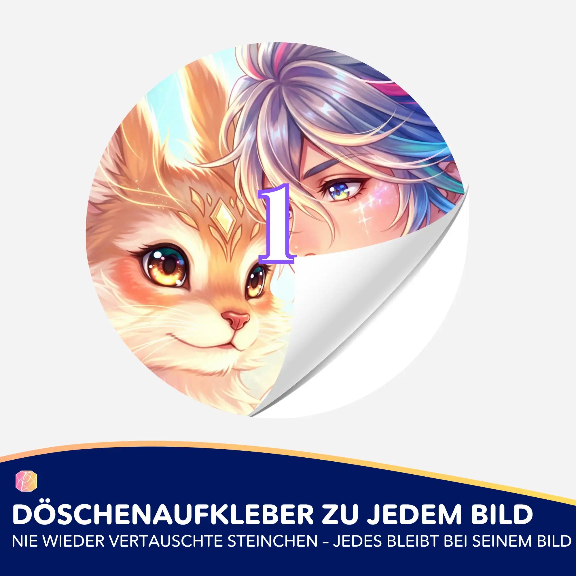 Döschenaufkleber - Soulmate