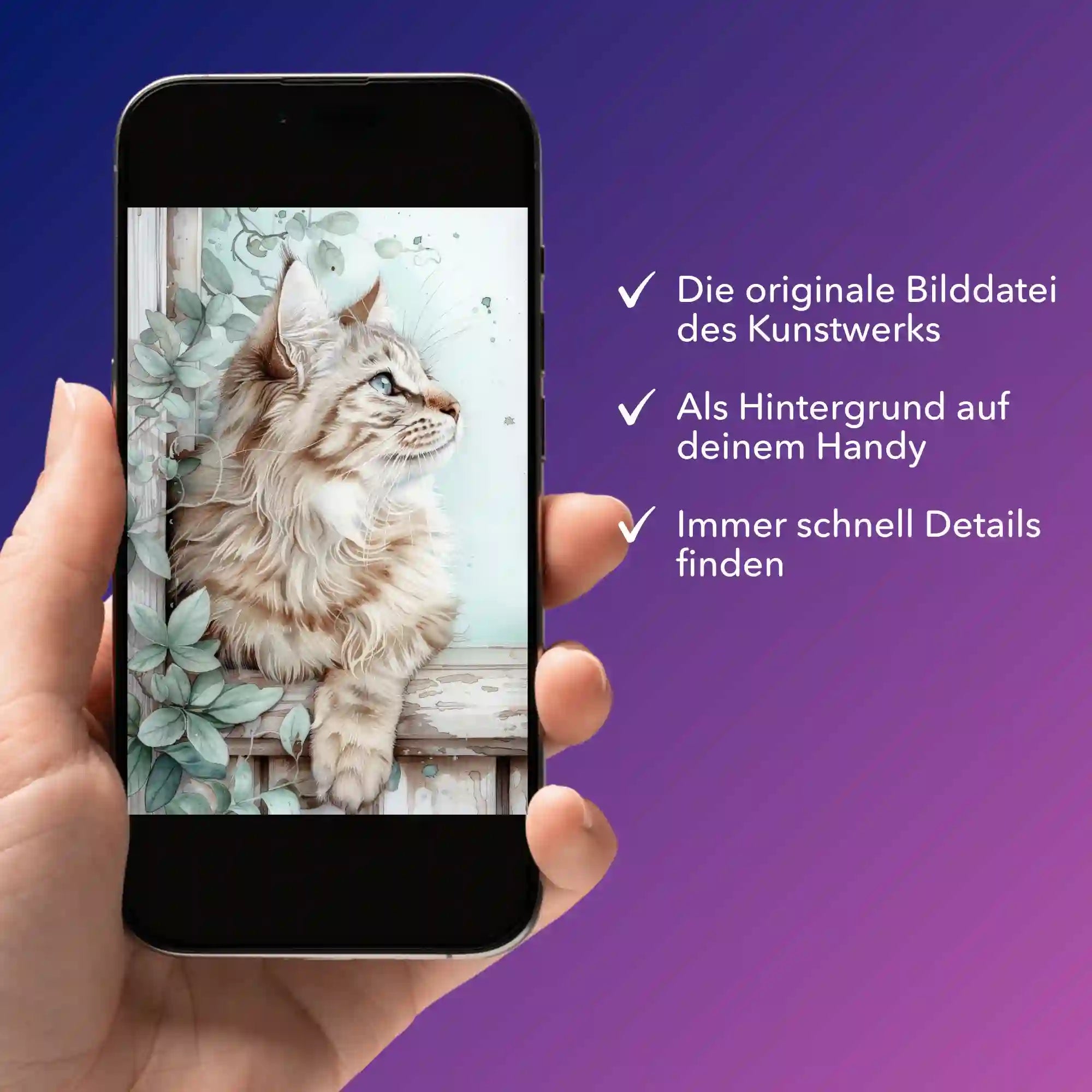 Digitale Bildmappe - Susen Pfifferling - Kater Cosimo