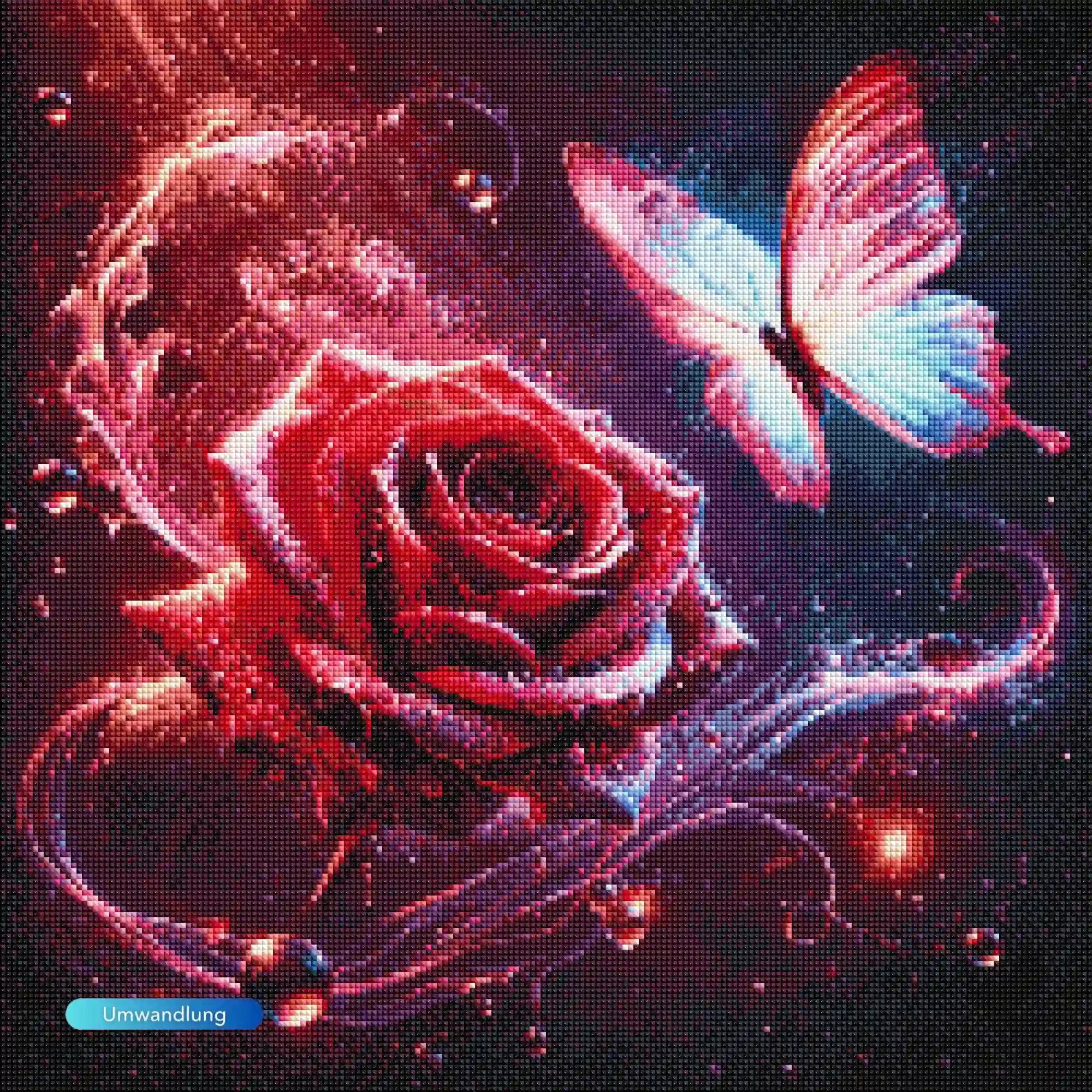 Diamond Painting 7 Tage Special - Samt & Feuer