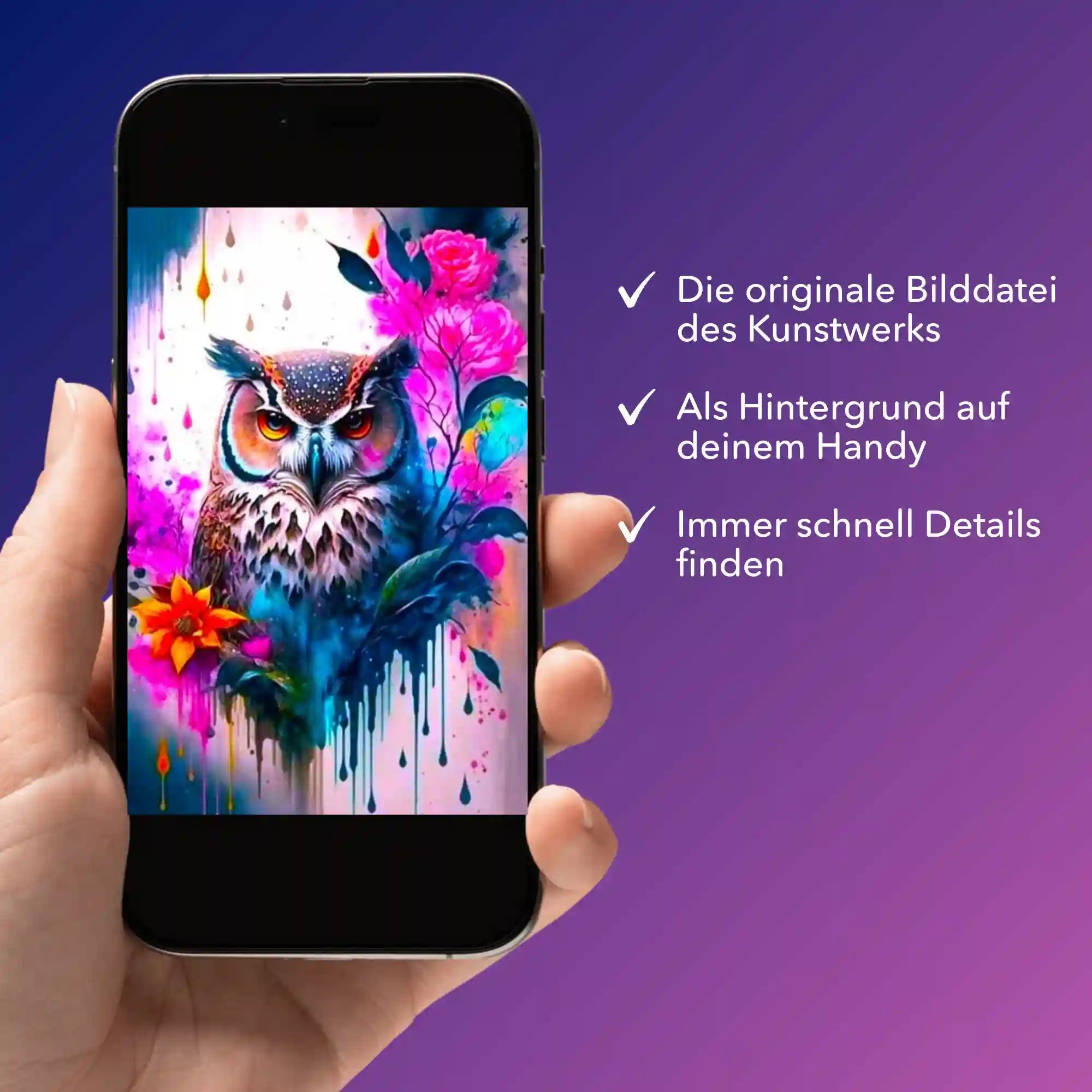 Digitale Bildmappe - Eulenkunst