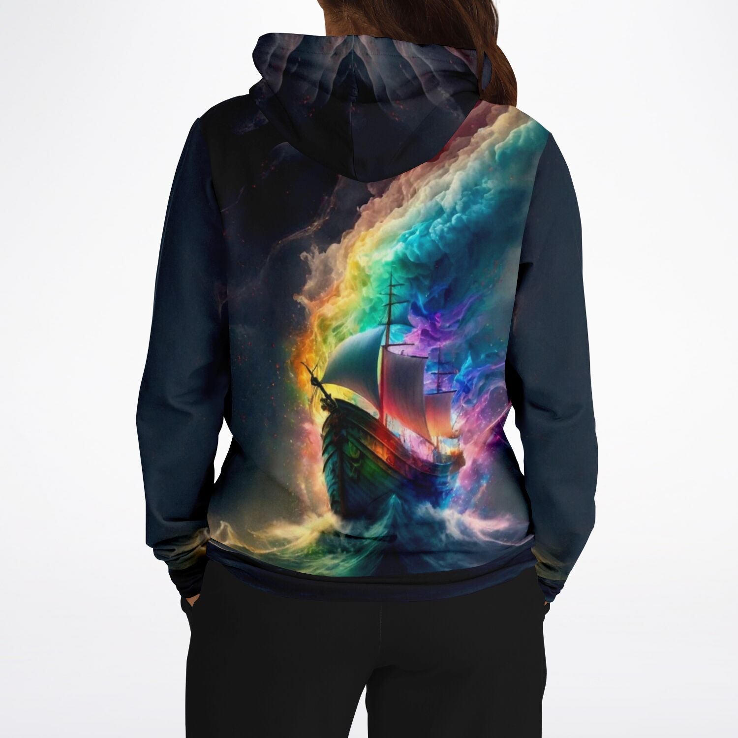 Dreamer Hoodie - Multi Special - Schiff im bunten Meer