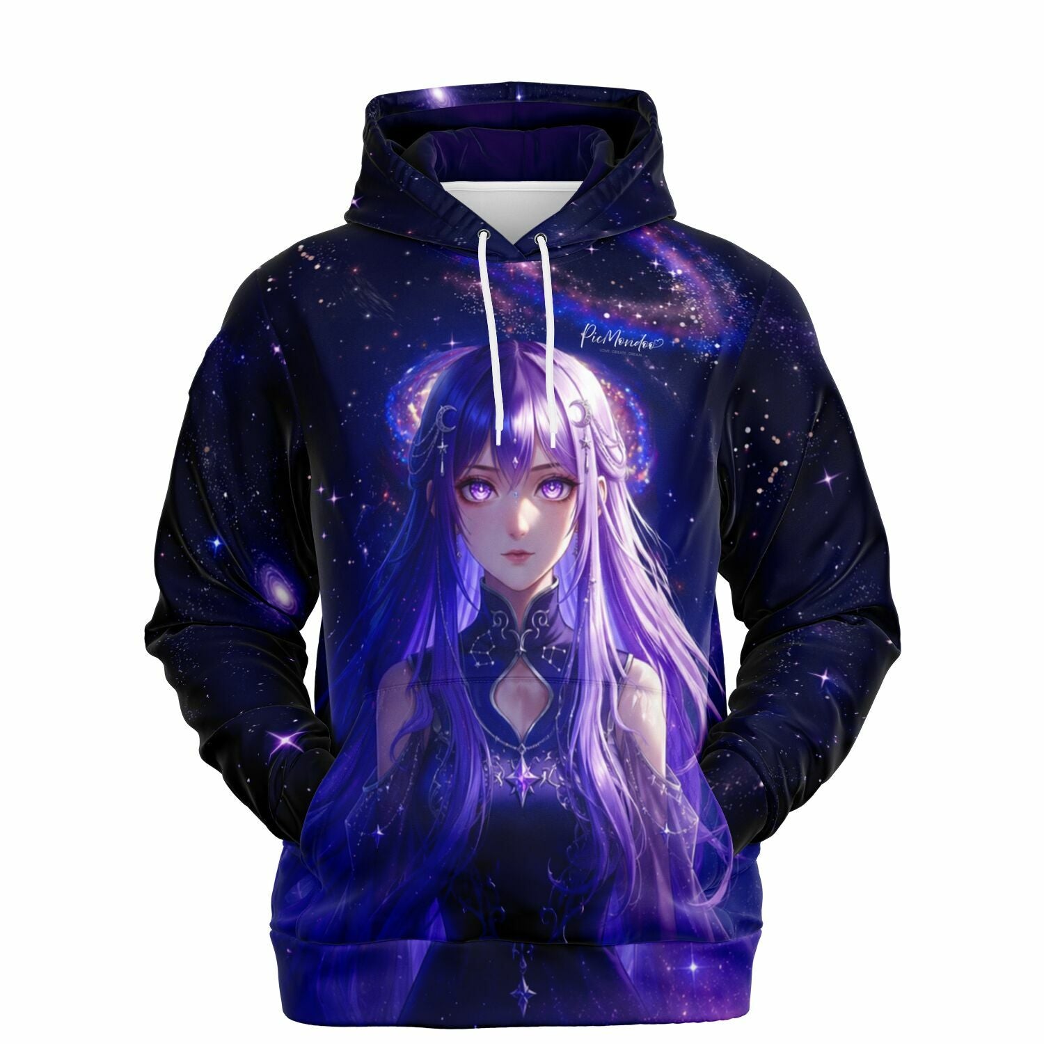 Dreamer Hoodie - Purple Moon Star