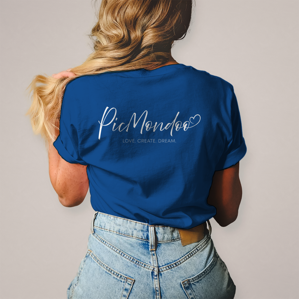 Damen T-Shirt picmondoo logo