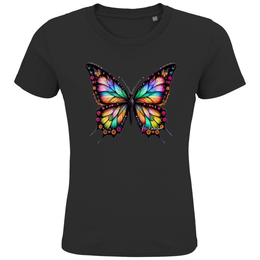 Kids T-Shirt Schmetterlingsfarben