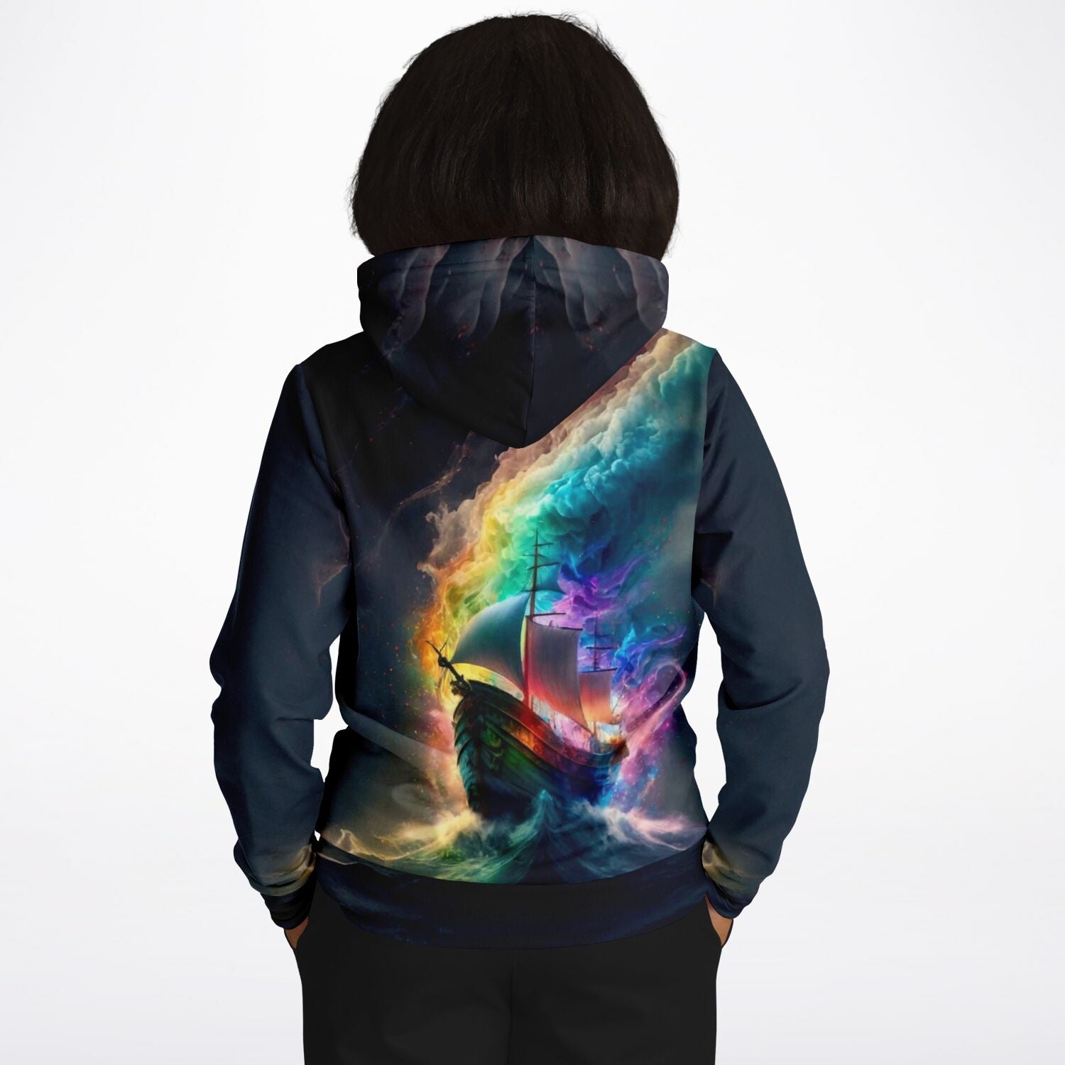 Dreamer Hoodie - Multi Special - Schiff im bunten Meer