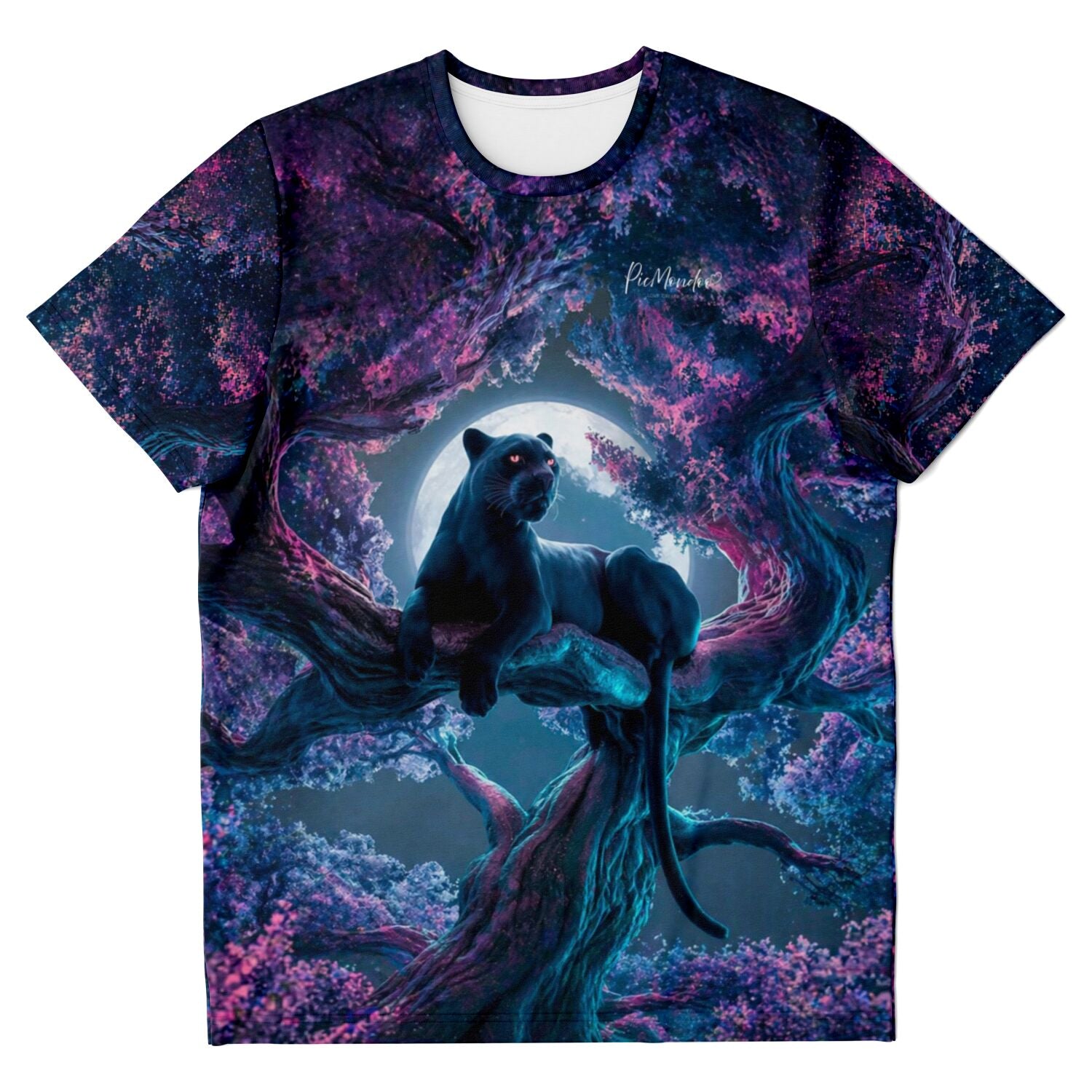 Dreamer T-Shirt - Black Panther Kirschblütentraum