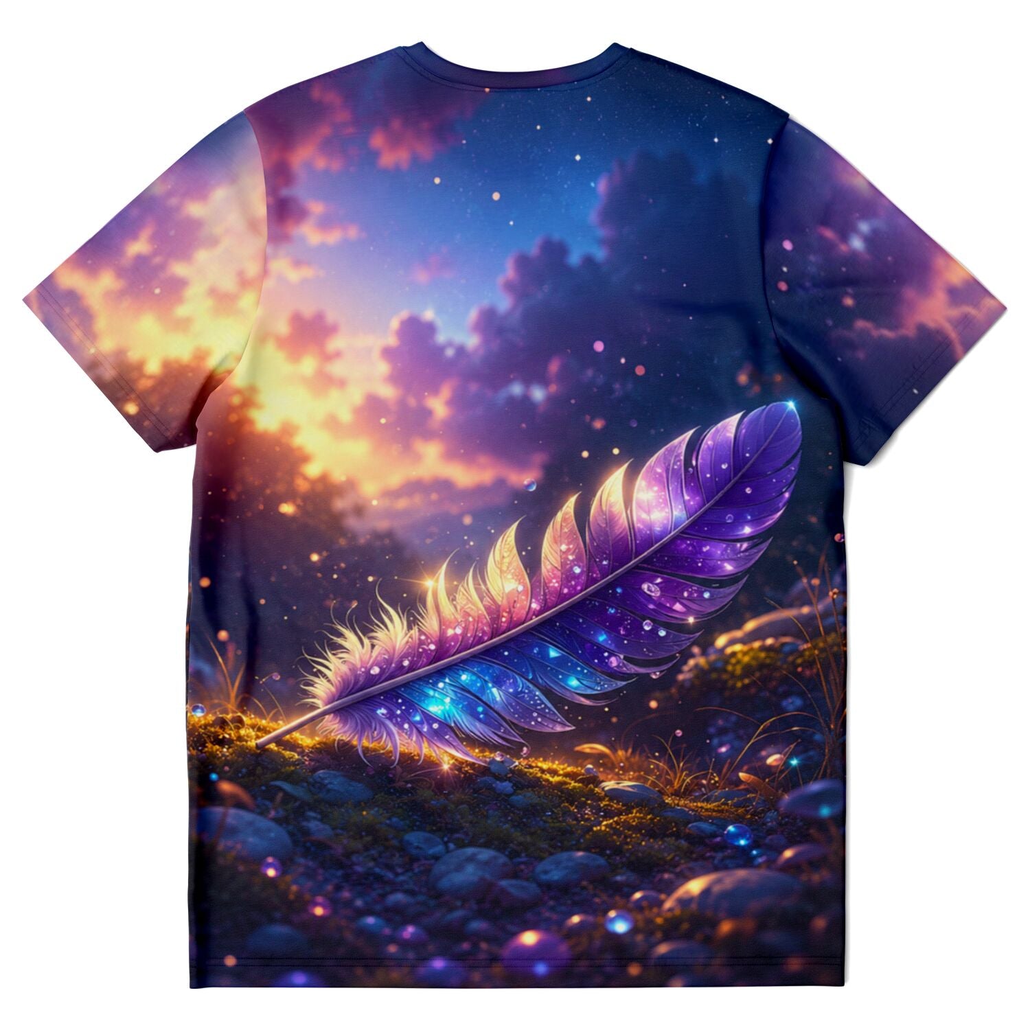 Dreamer T-Shirt - Feder im Sternenlicht