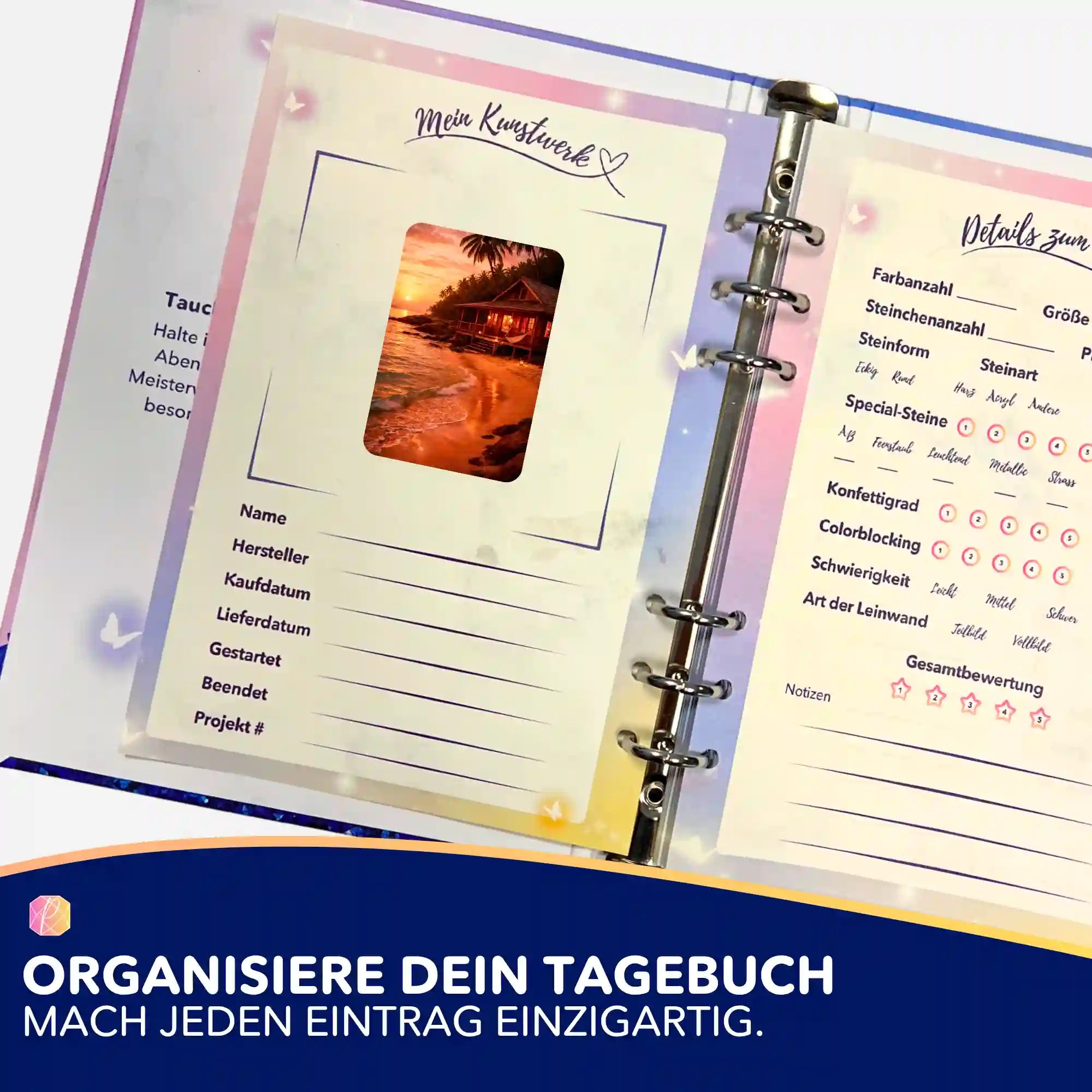 Aufkleber 5er-Set - Wo der Sommer wohnt