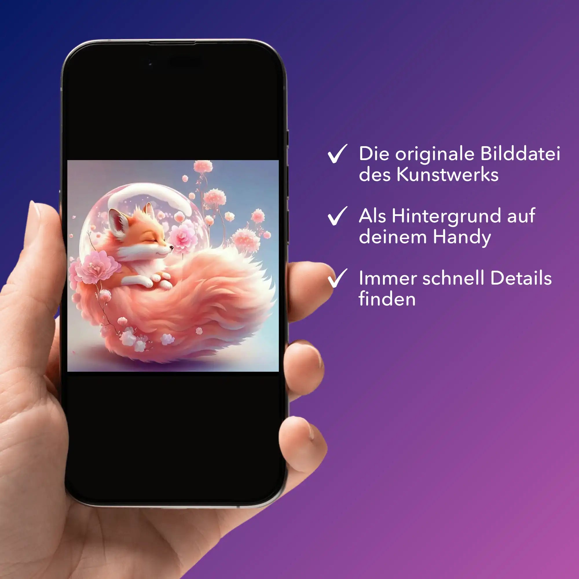 Digitale Bildmappe - Apricot foxy