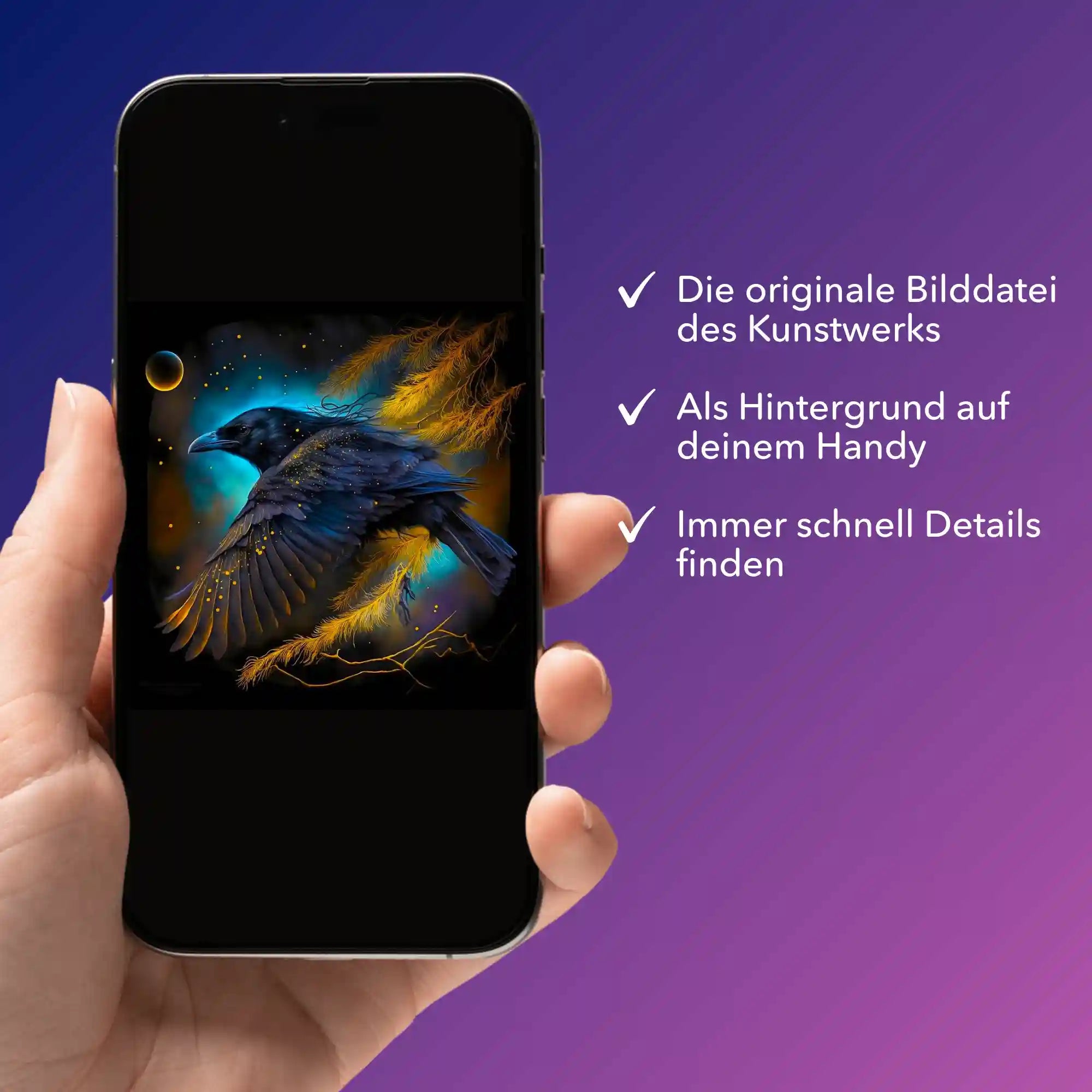 Digitale Bildmappe - Hexenrabe