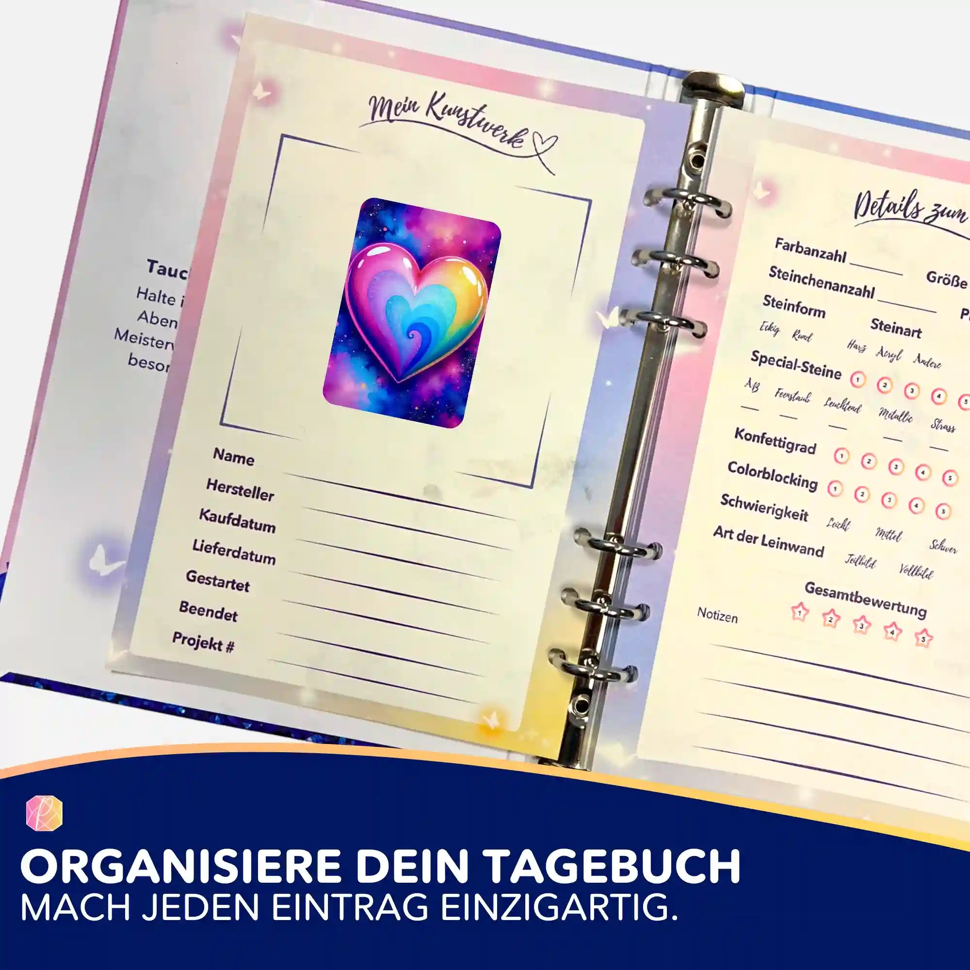 Aufkleber 5er-Set - Love