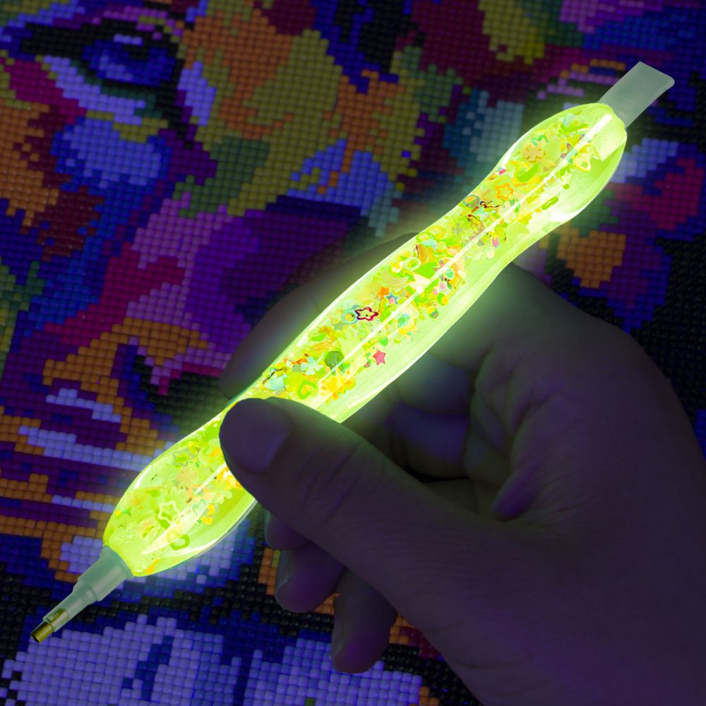 "Glow in the dark" Stifte Set (3er Pack)